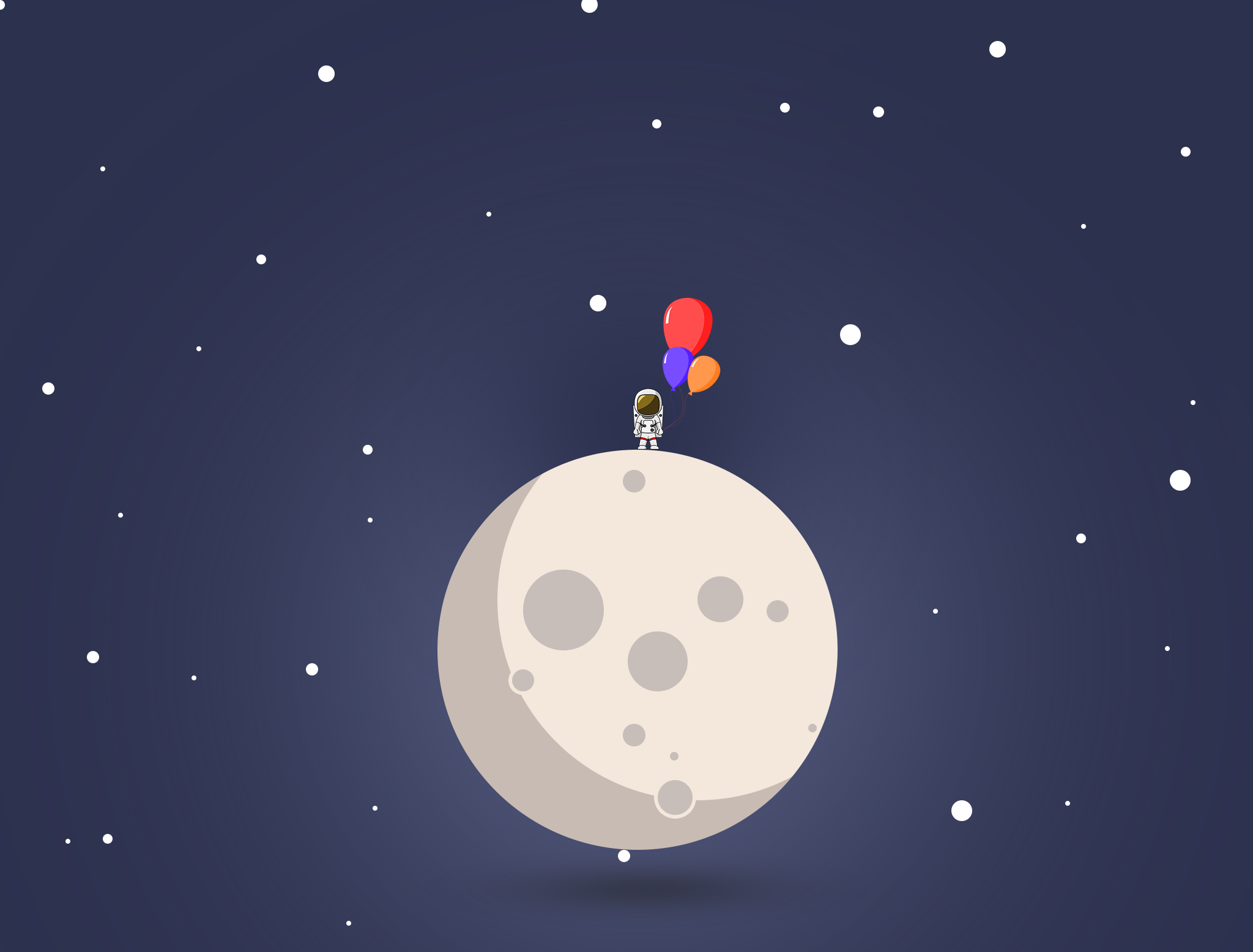 minimalism, artist, astronaut, digital art, HD Wallpaper
