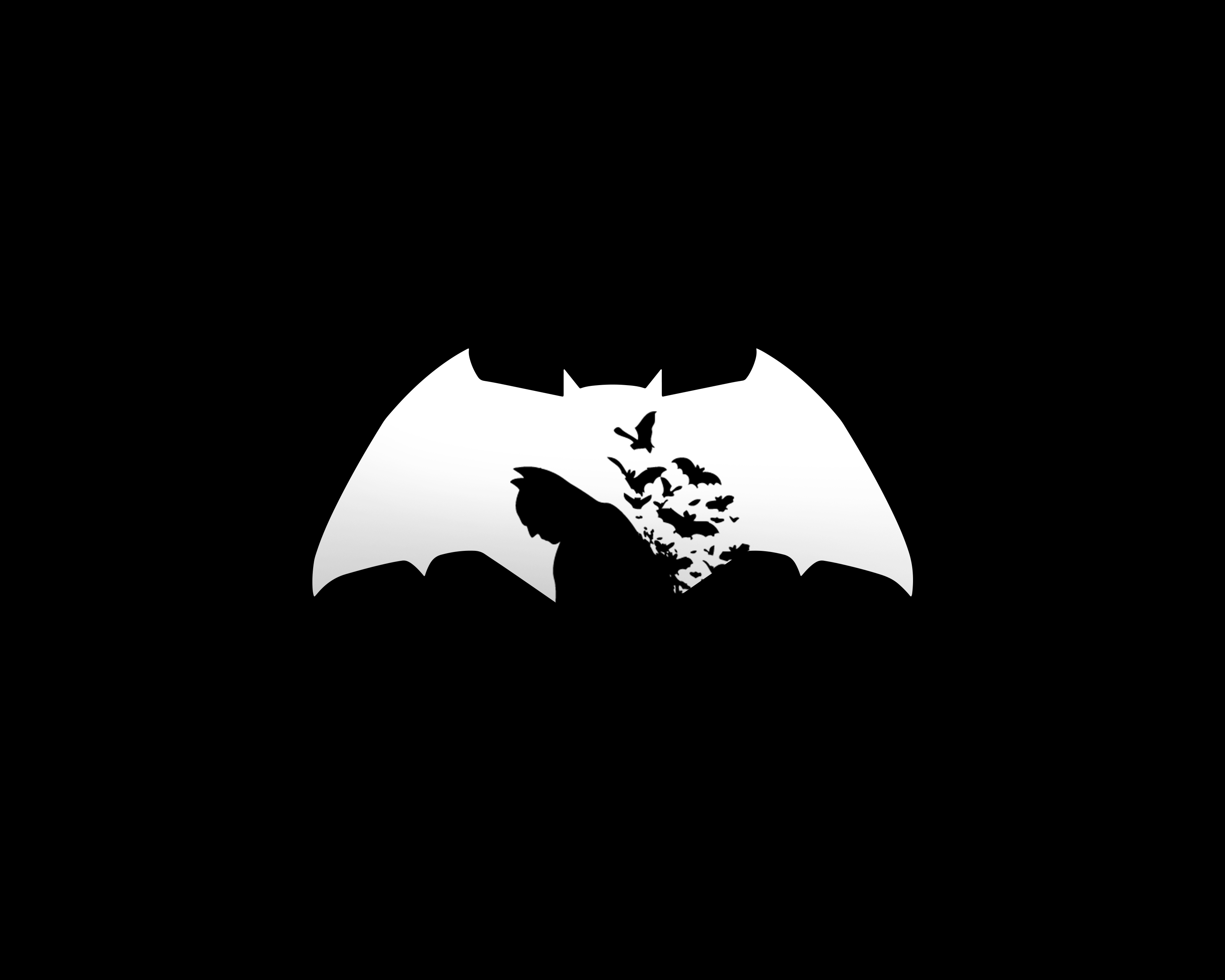 batman, artist, dark, simple, HD Wallpaper