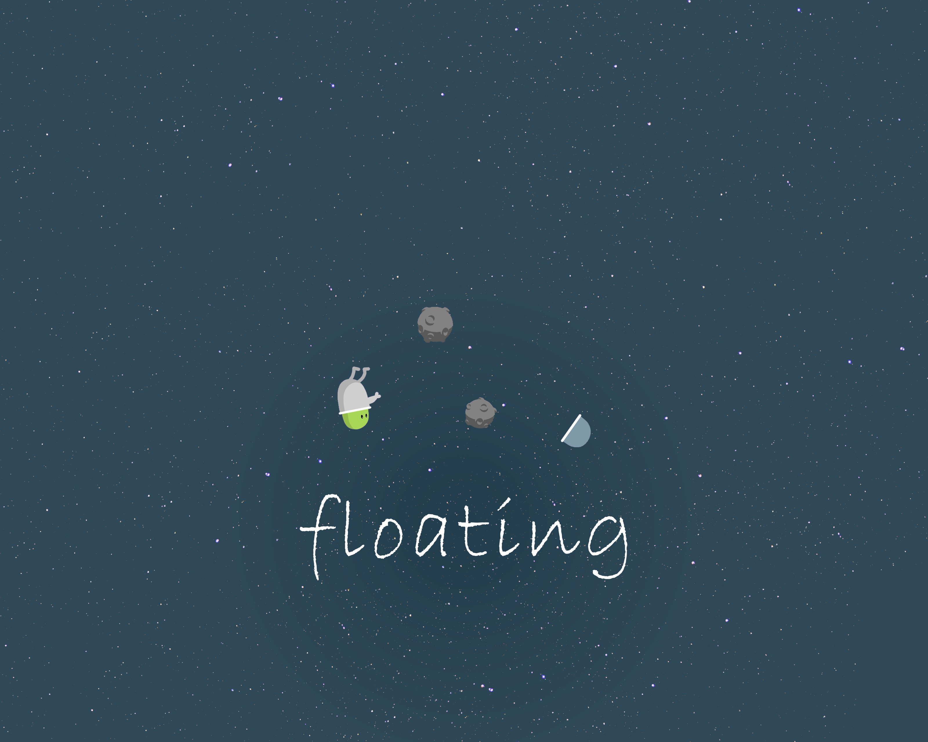 space, minimalism, artist, digital art, HD Wallpaper