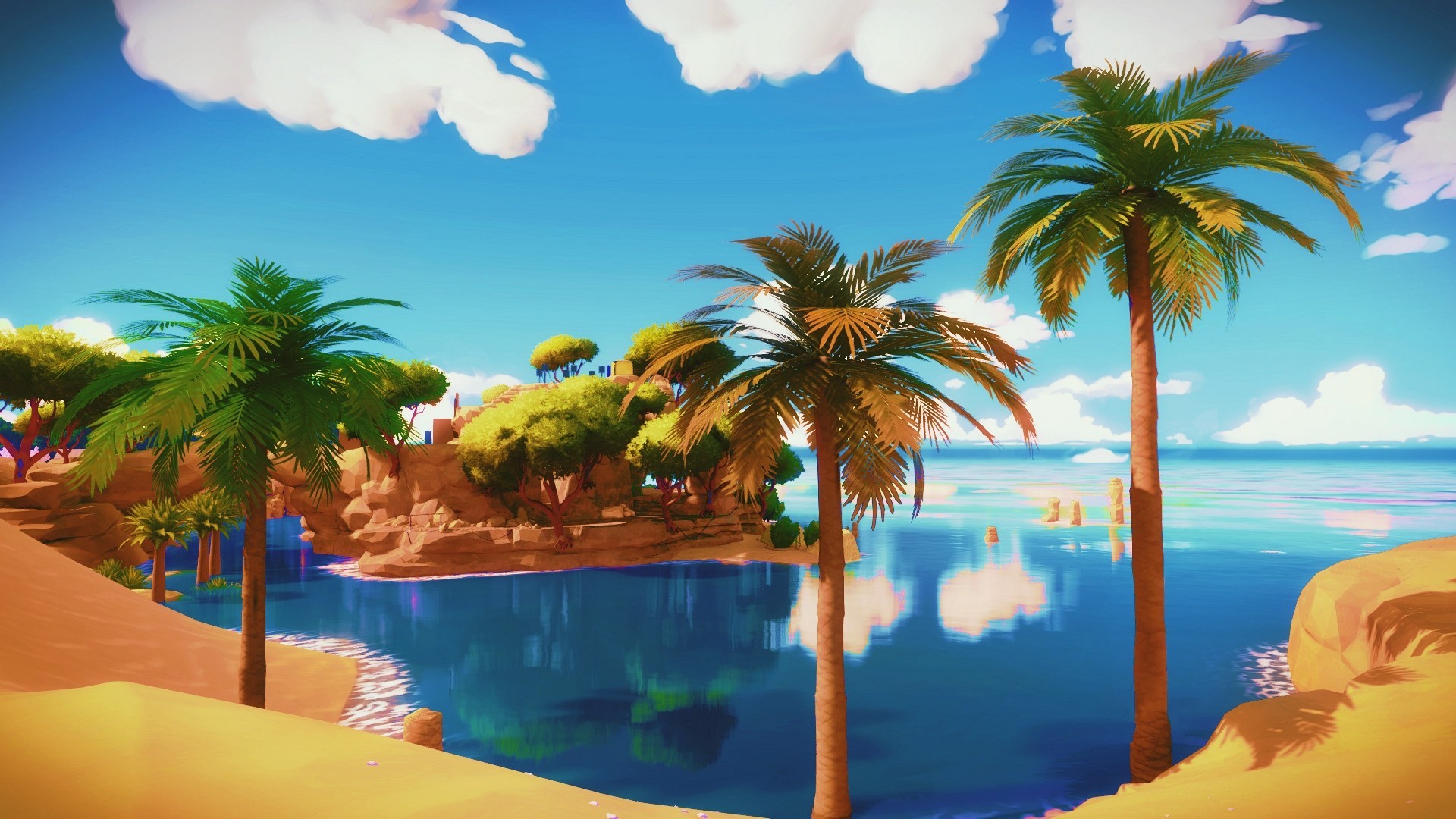games, ps games, pc games, the witness, 2016 games, artwork, artist, digital art, HD Wallpaper