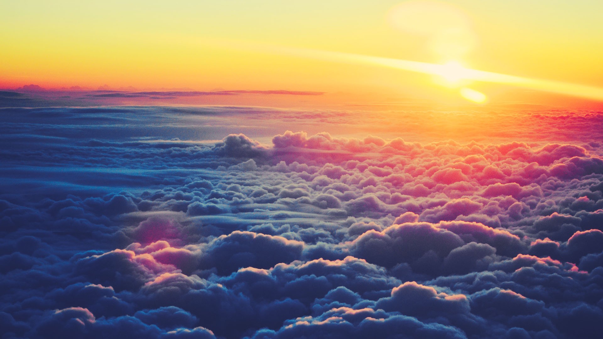 sky, clouds, nature, HD Wallpaper