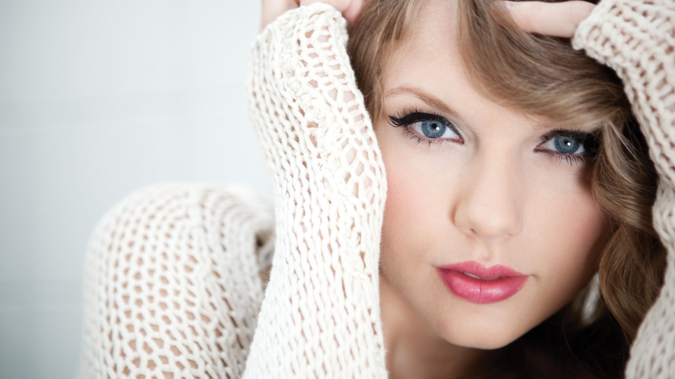 taylor swift, music, celebrities, singer, eyes, HD Wallpaper