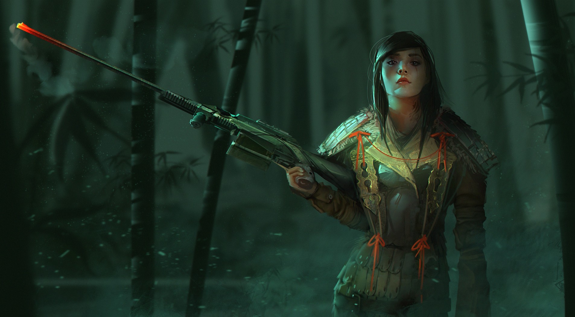 artist, fantasy girls, HD Wallpaper