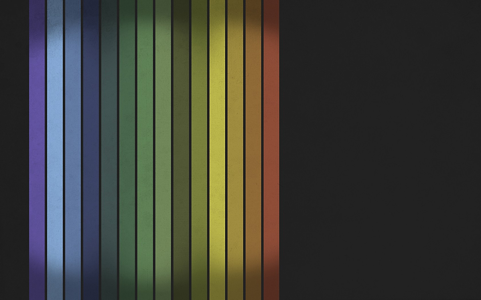 stripes, rainbow, abstract, simple background, HD Wallpaper