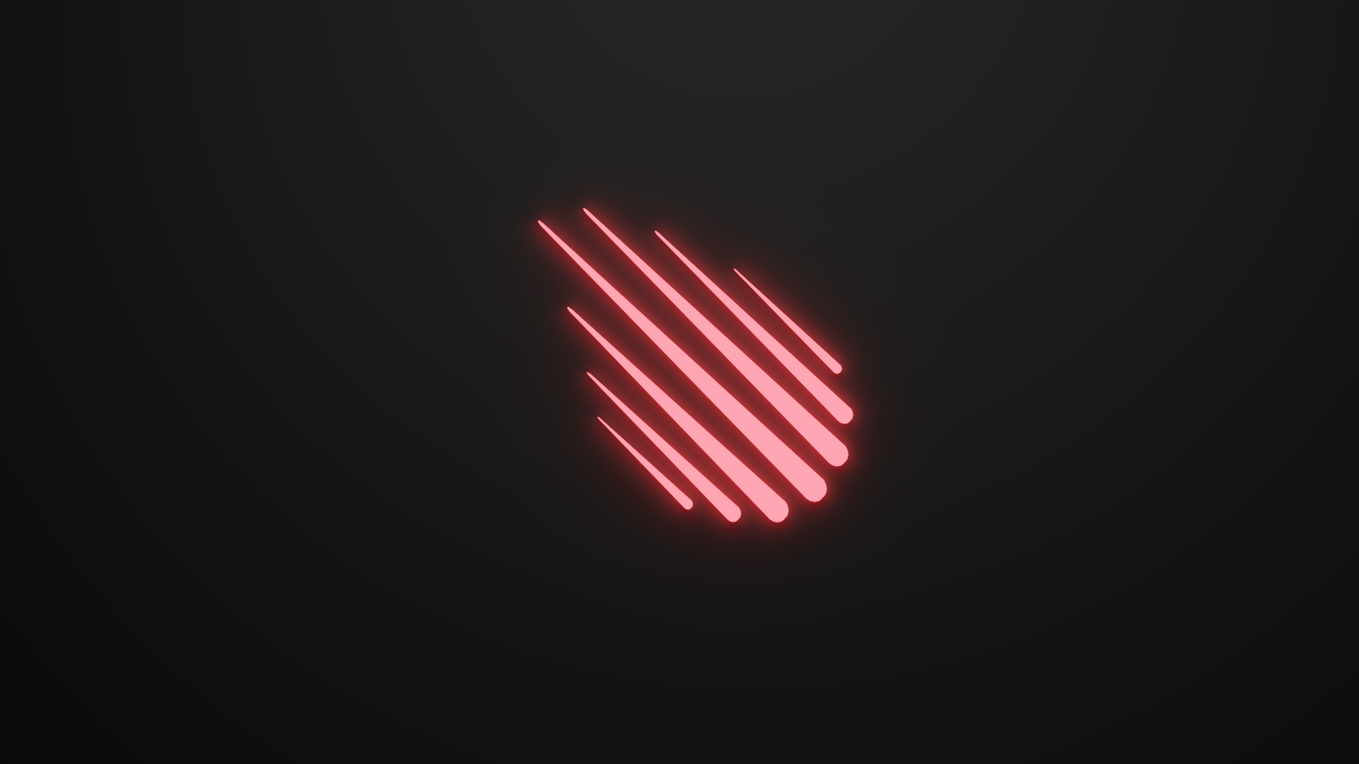 meteors, artist, art, digital art, HD Wallpaper