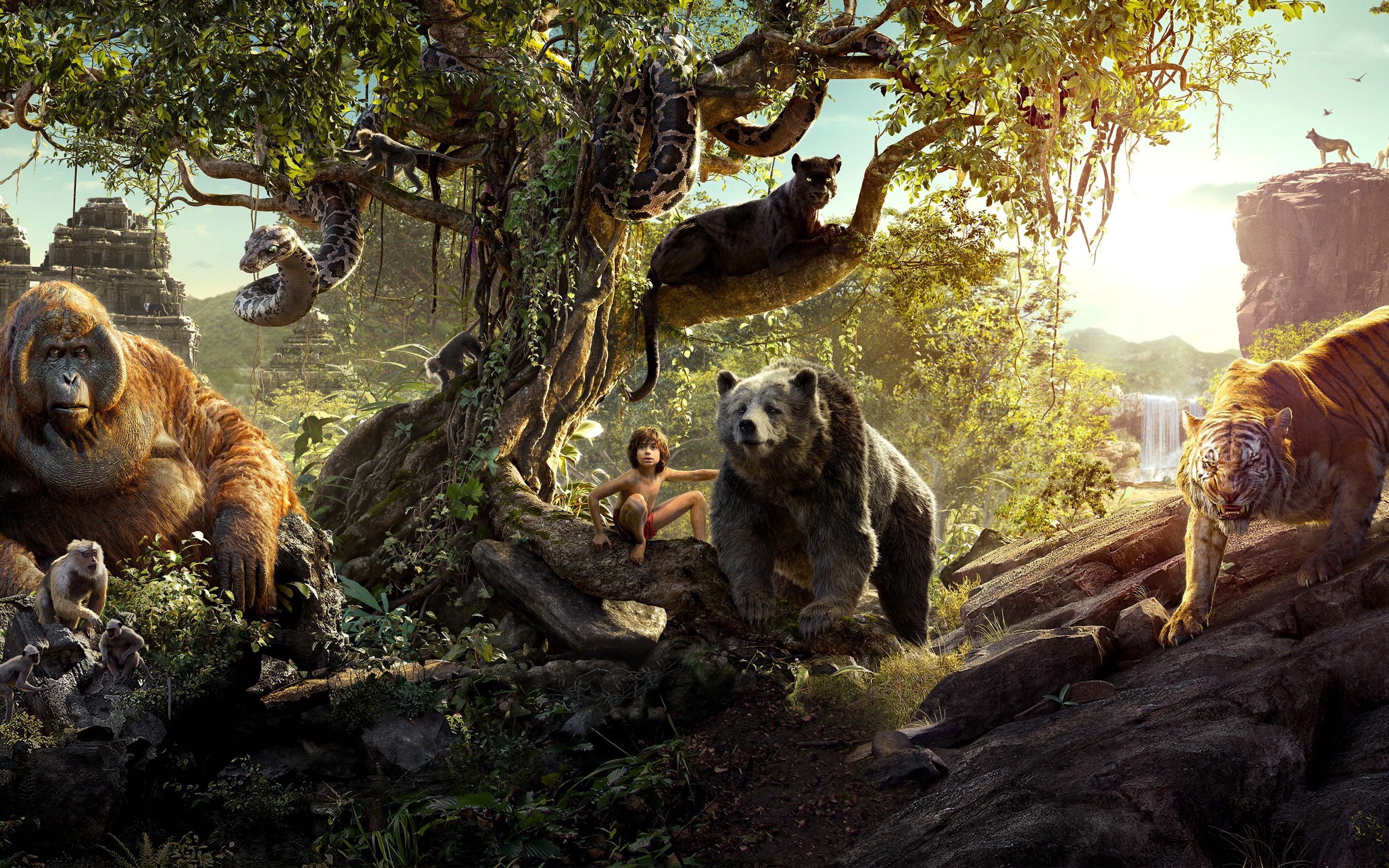 the jungle book, movies, animated movies, HD Wallpaper