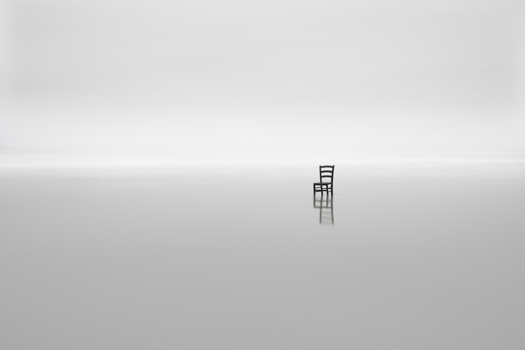 chair, minimalism, artist, HD Wallpaper