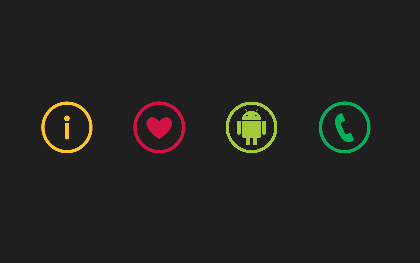 android, computer, typography, love, HD Wallpaper