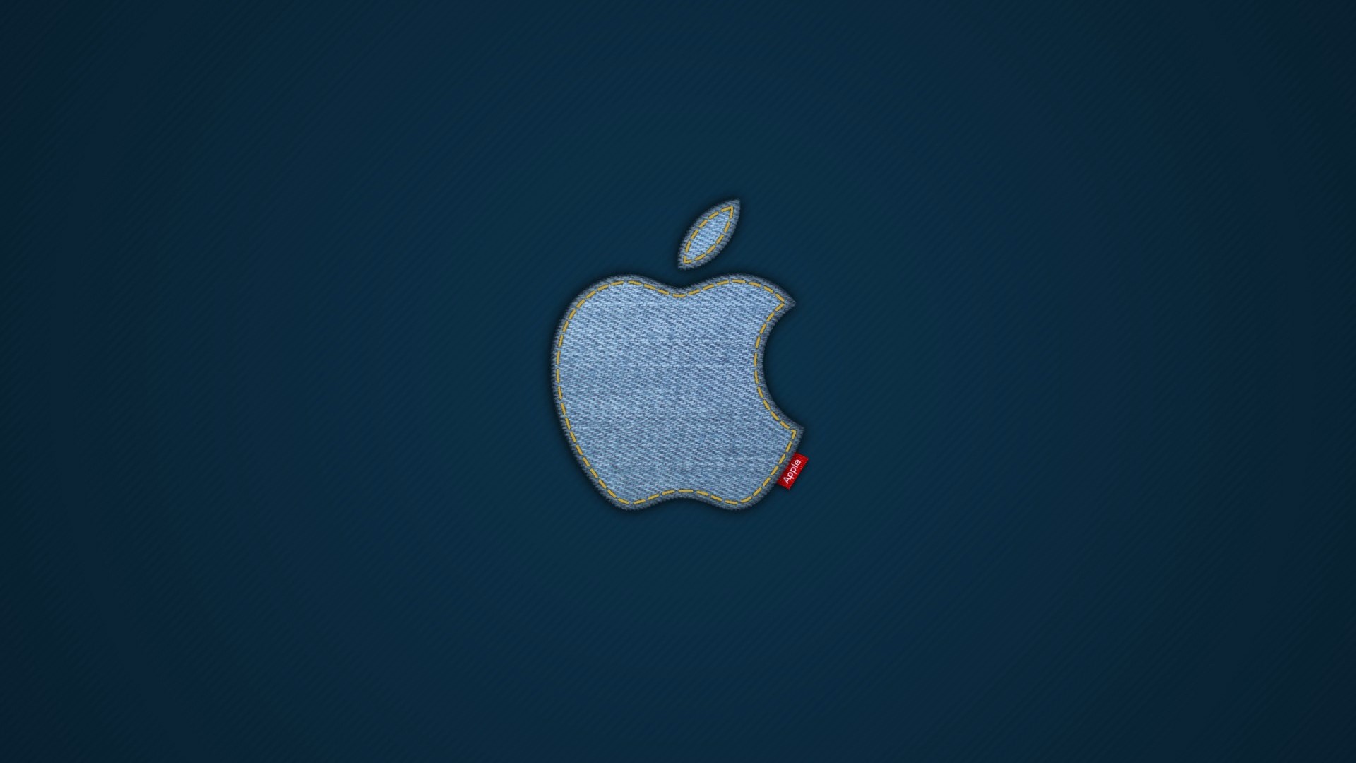 apple, jeans, logo, HD Wallpaper