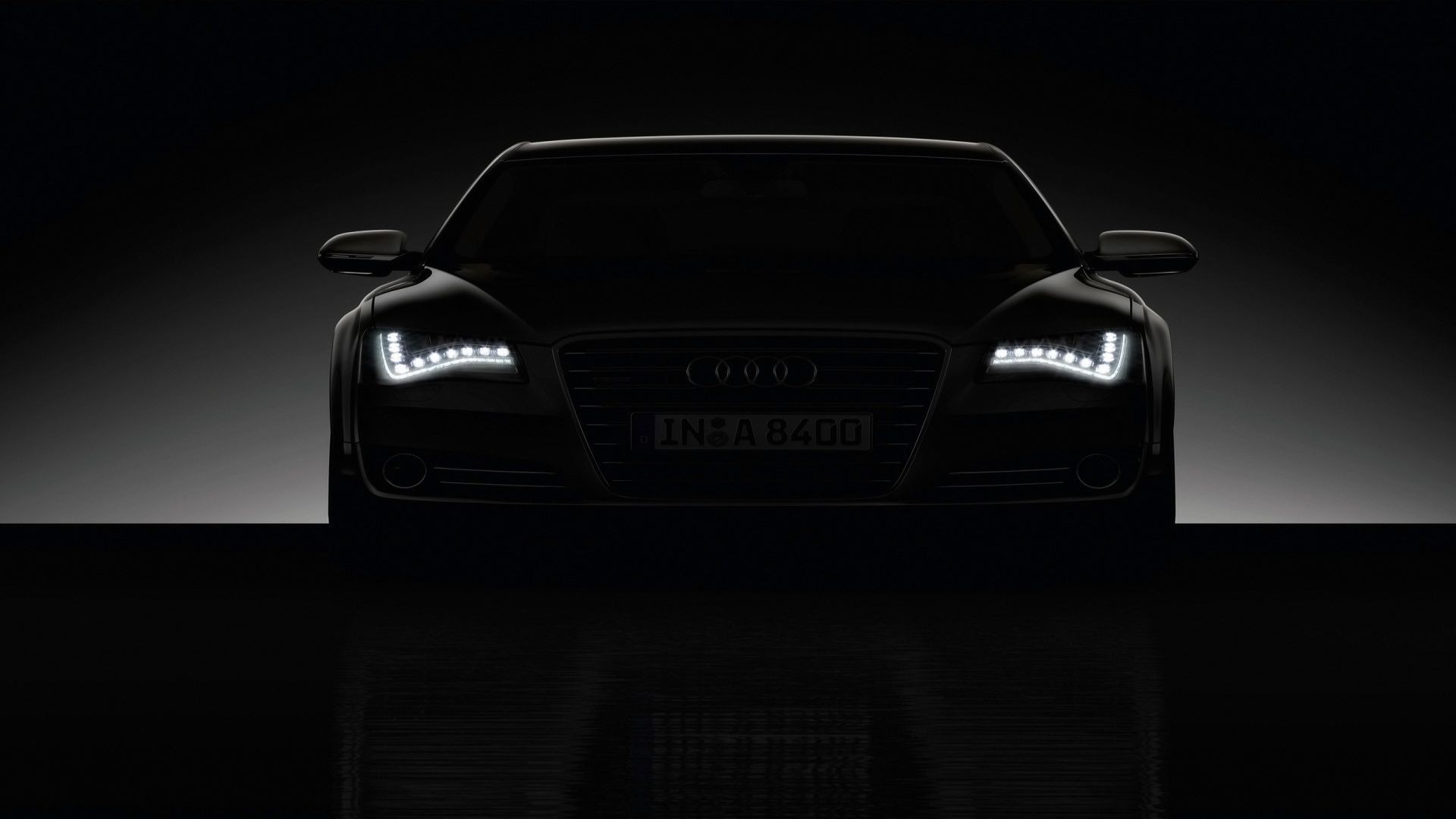 cars, lights, audi, HD Wallpaper