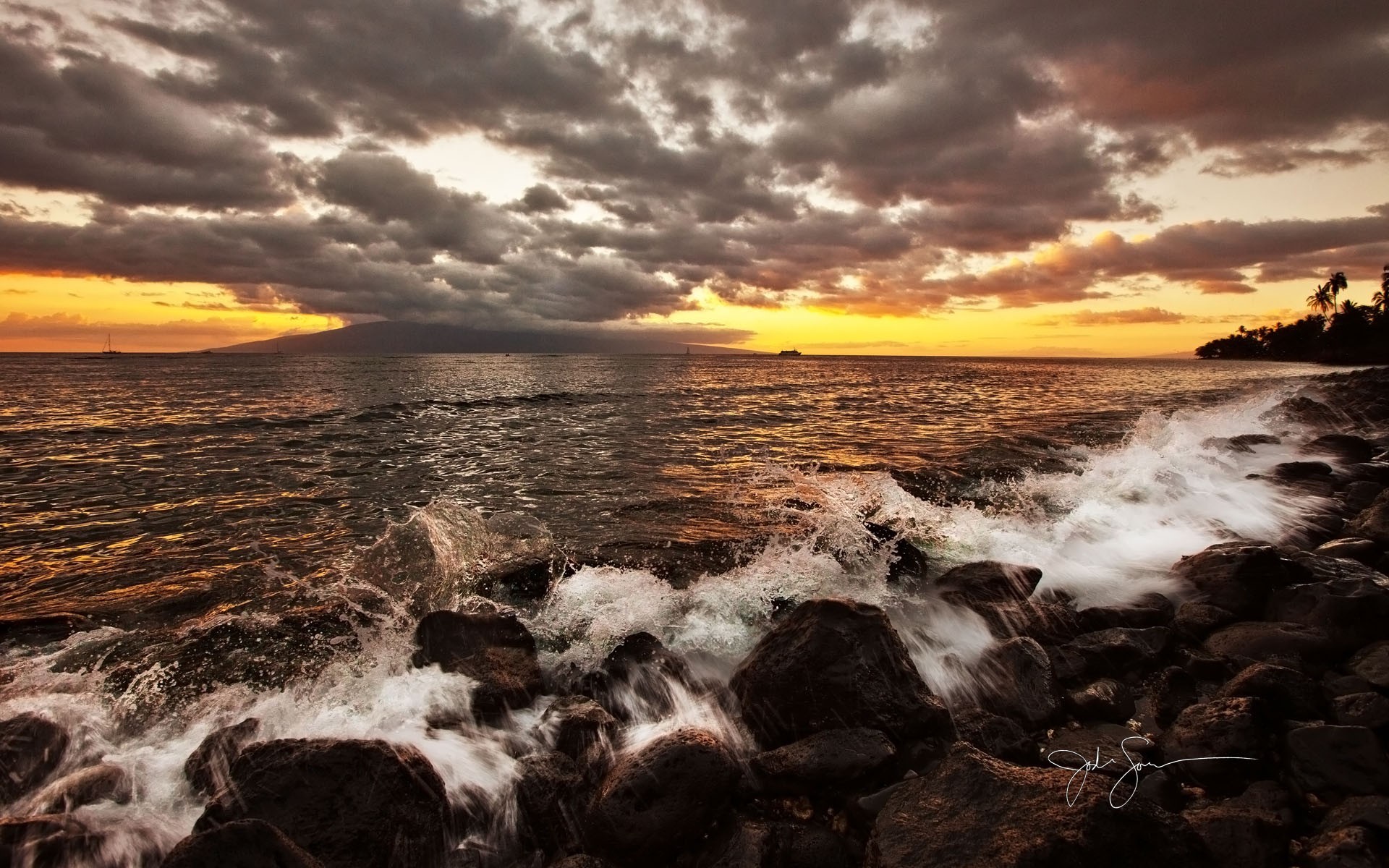 beach, nature, sea, HD Wallpaper