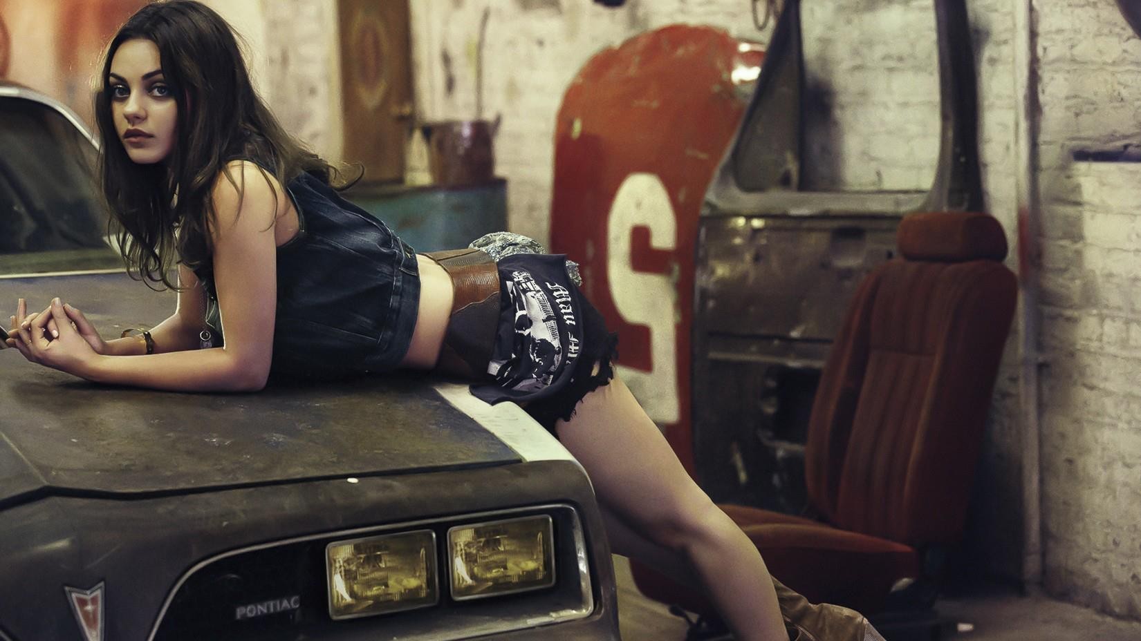 mila kunis, celebrities, girls, HD Wallpaper