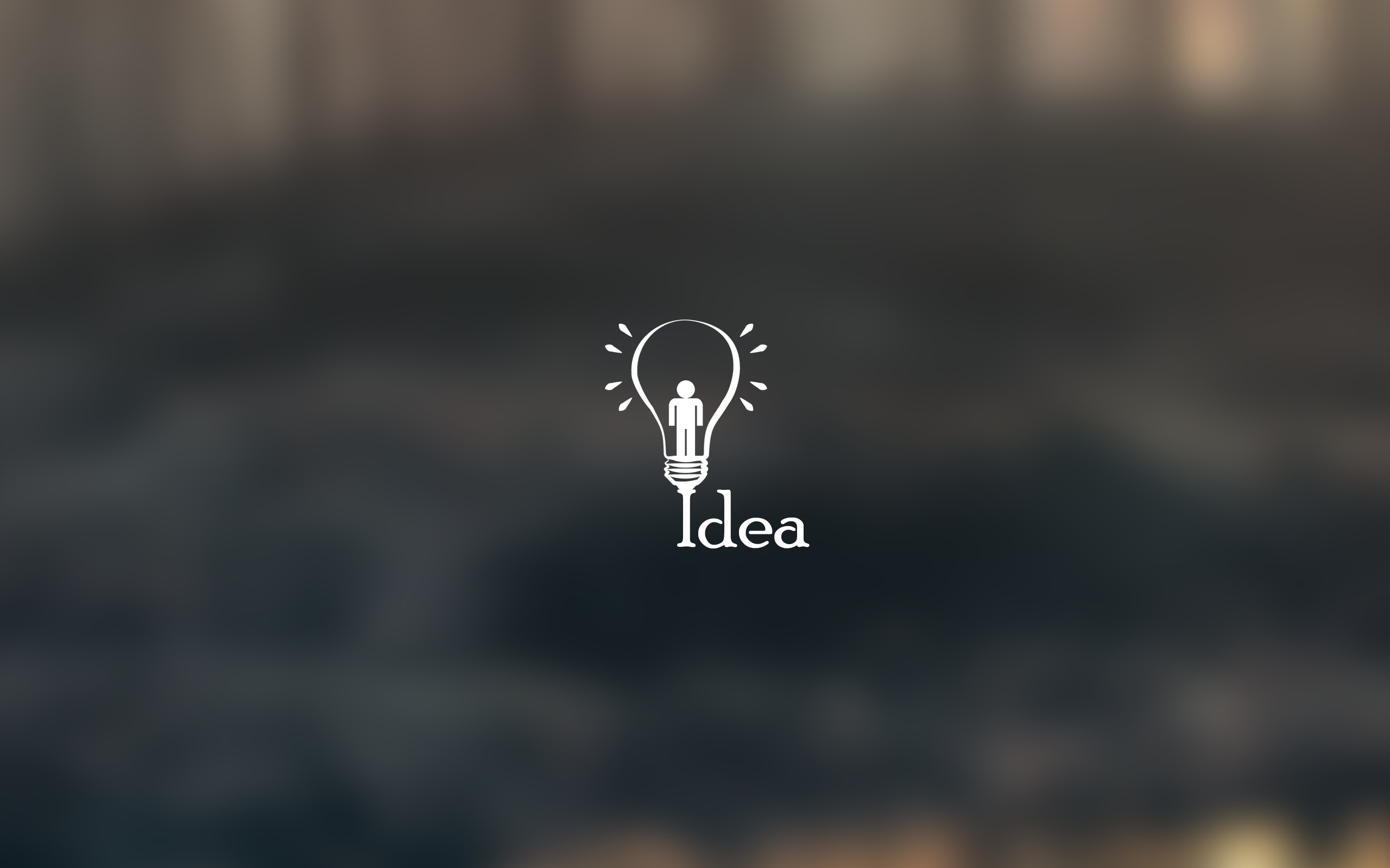 idea, typography, artist, HD Wallpaper