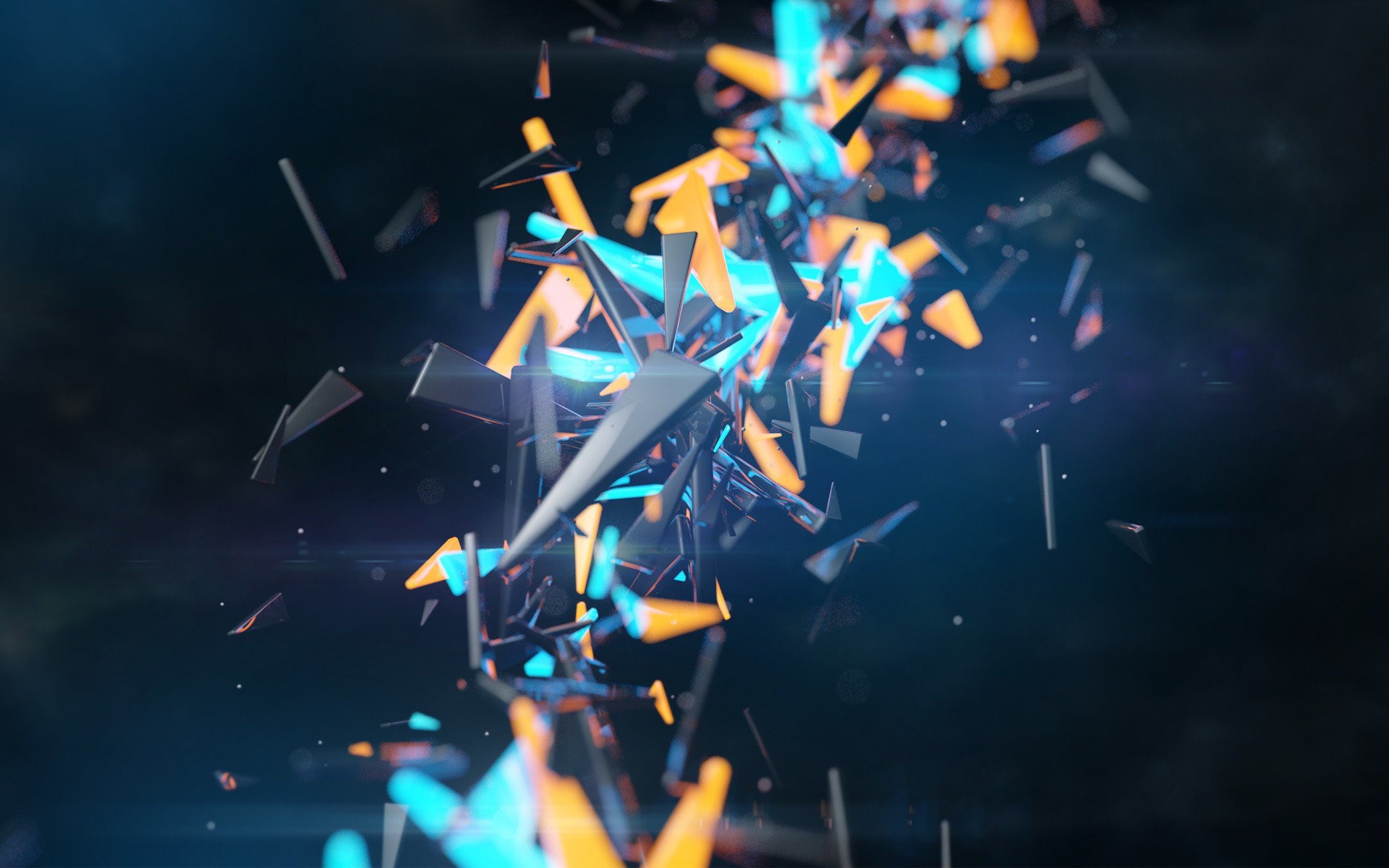 abstract, 3d, HD Wallpaper