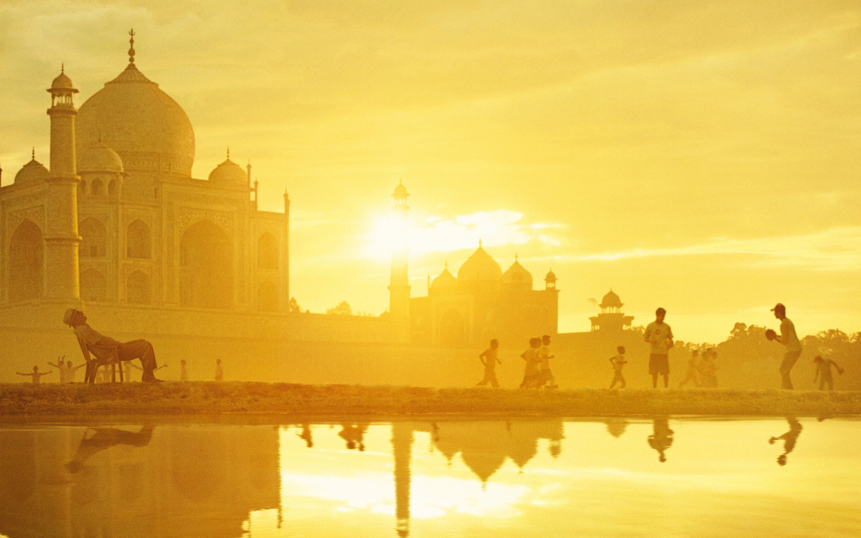 india, world, taj mahal, wonders of the world, hd, HD Wallpaper