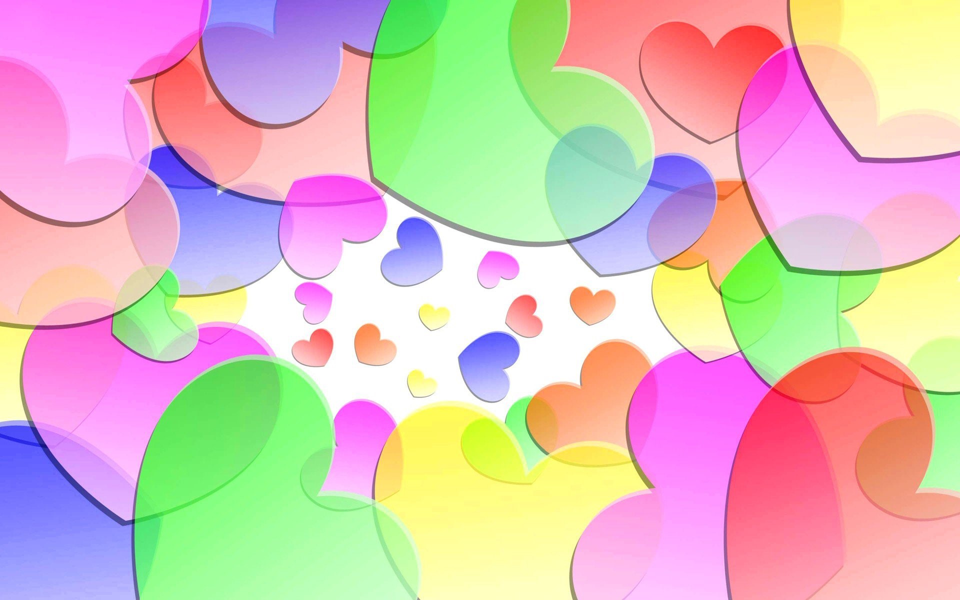love, colors, artist, heart, HD Wallpaper