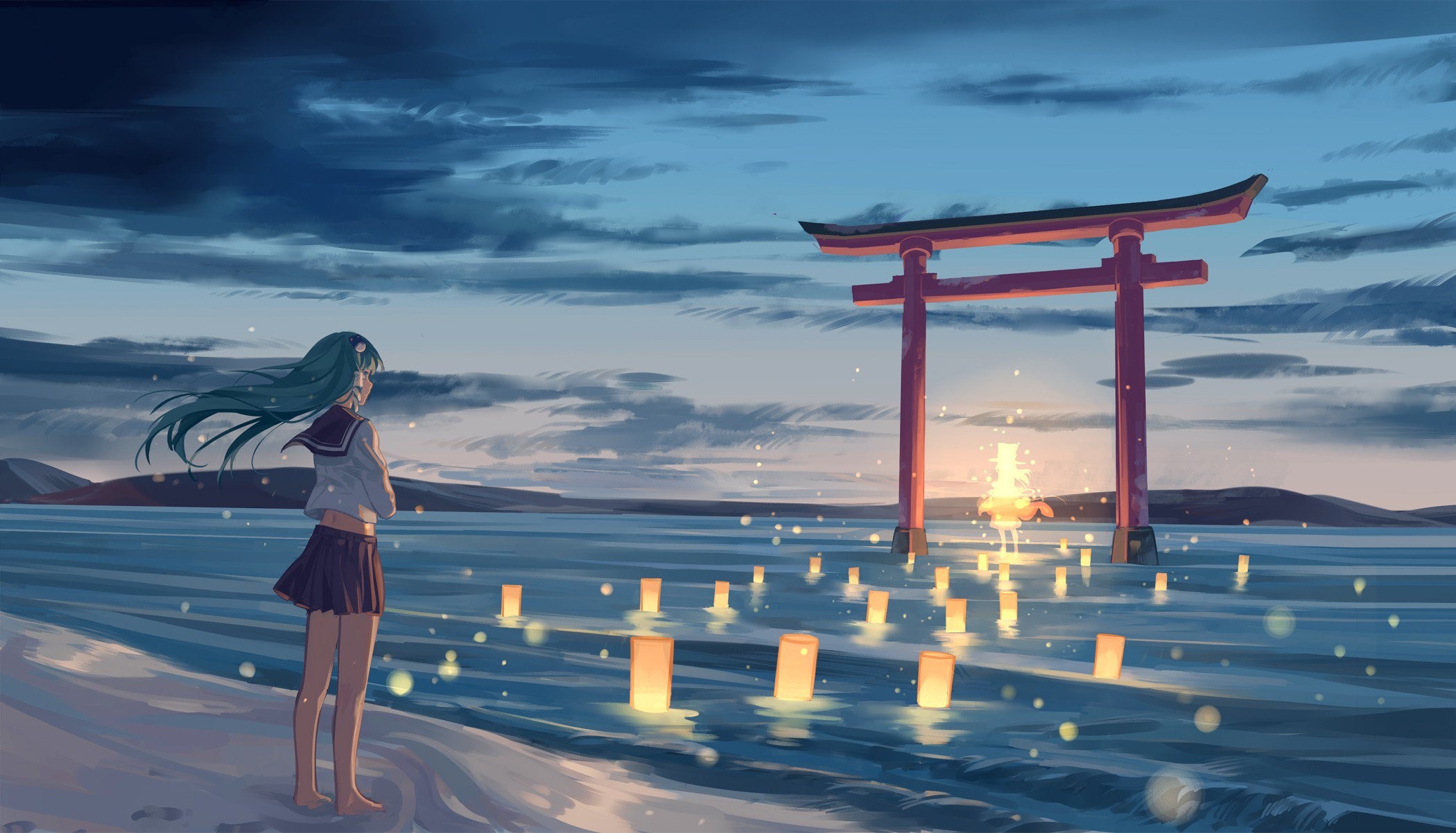 vocaloid, anime, anime girl, hd, artist, artwork, digital art, HD Wallpaper