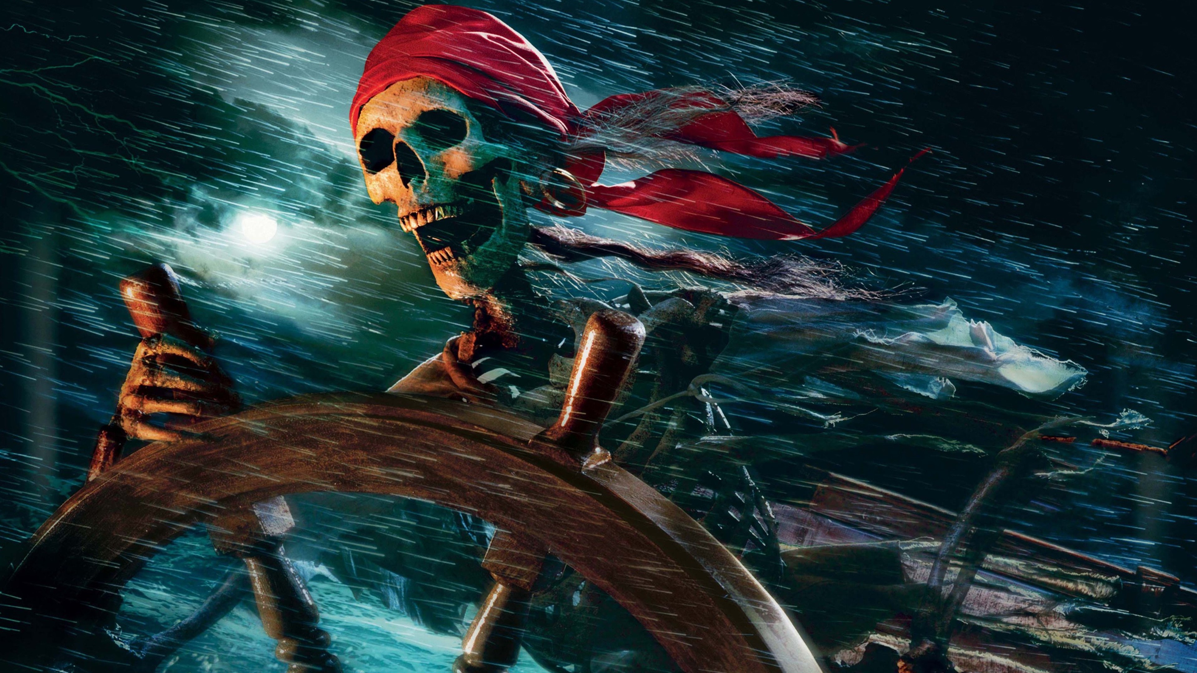 cartoons, pirate, HD Wallpaper