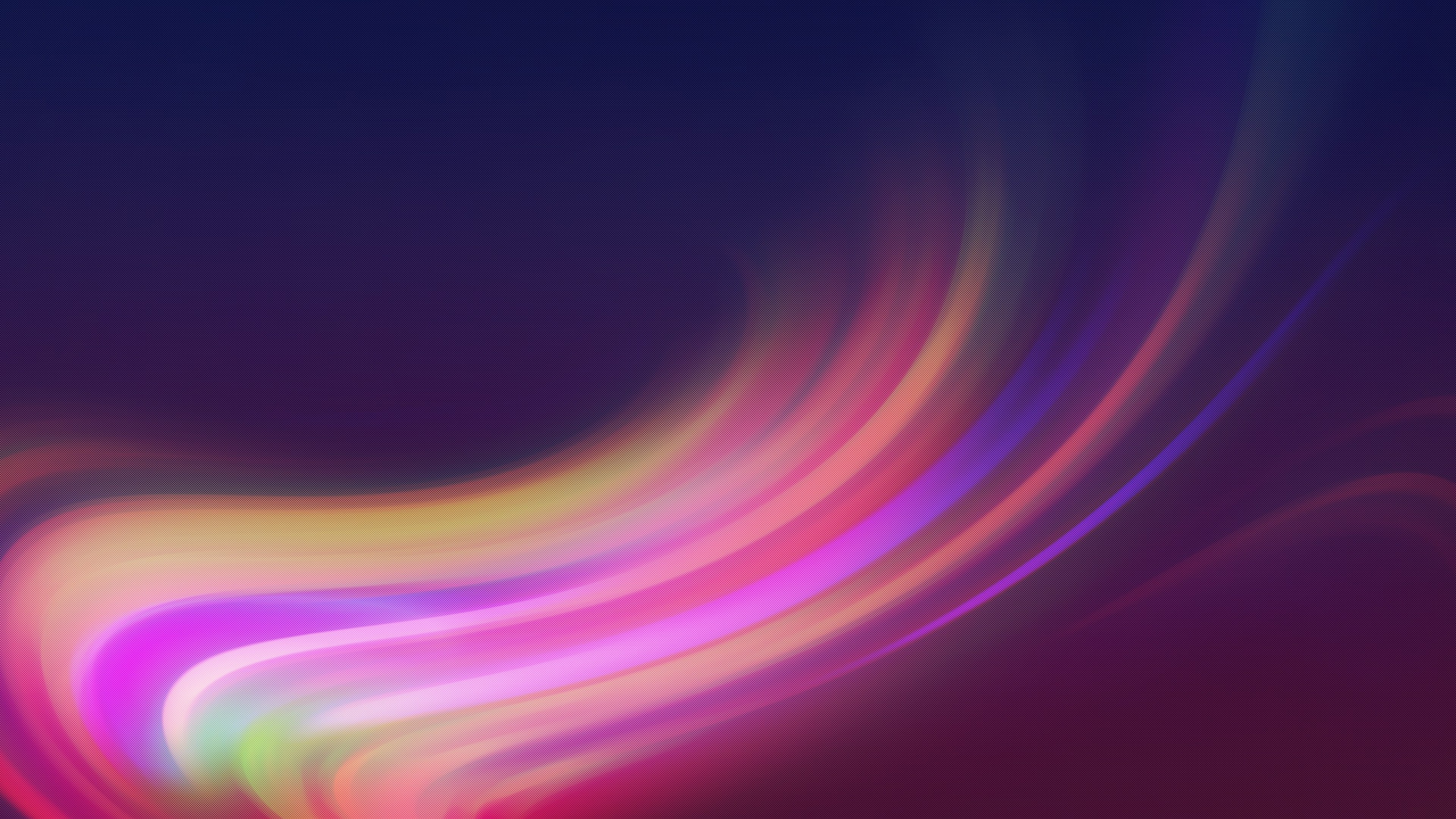 colorful, curves, abstract, HD Wallpaper