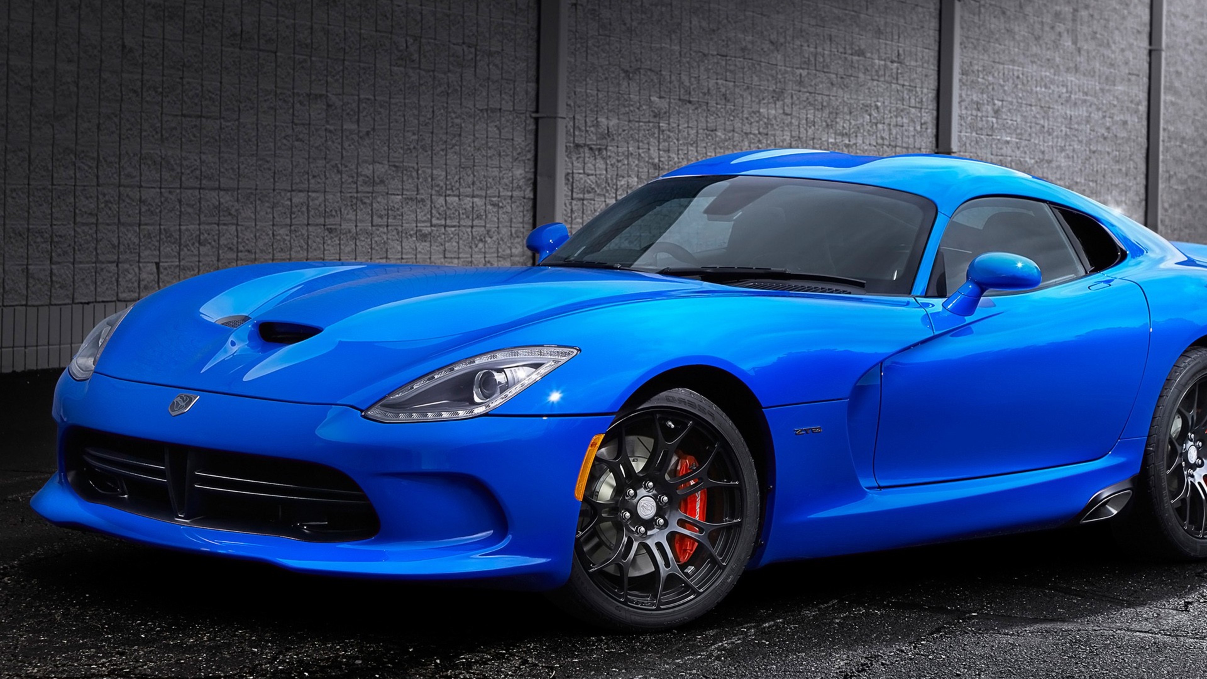 viper, cars, blue, HD Wallpaper