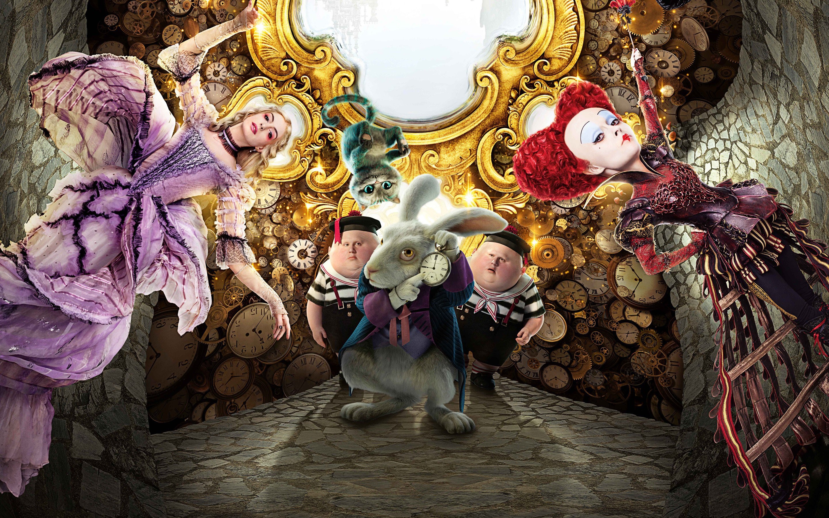 movies, alice through the looking glass, 2016 movies, HD Wallpaper
