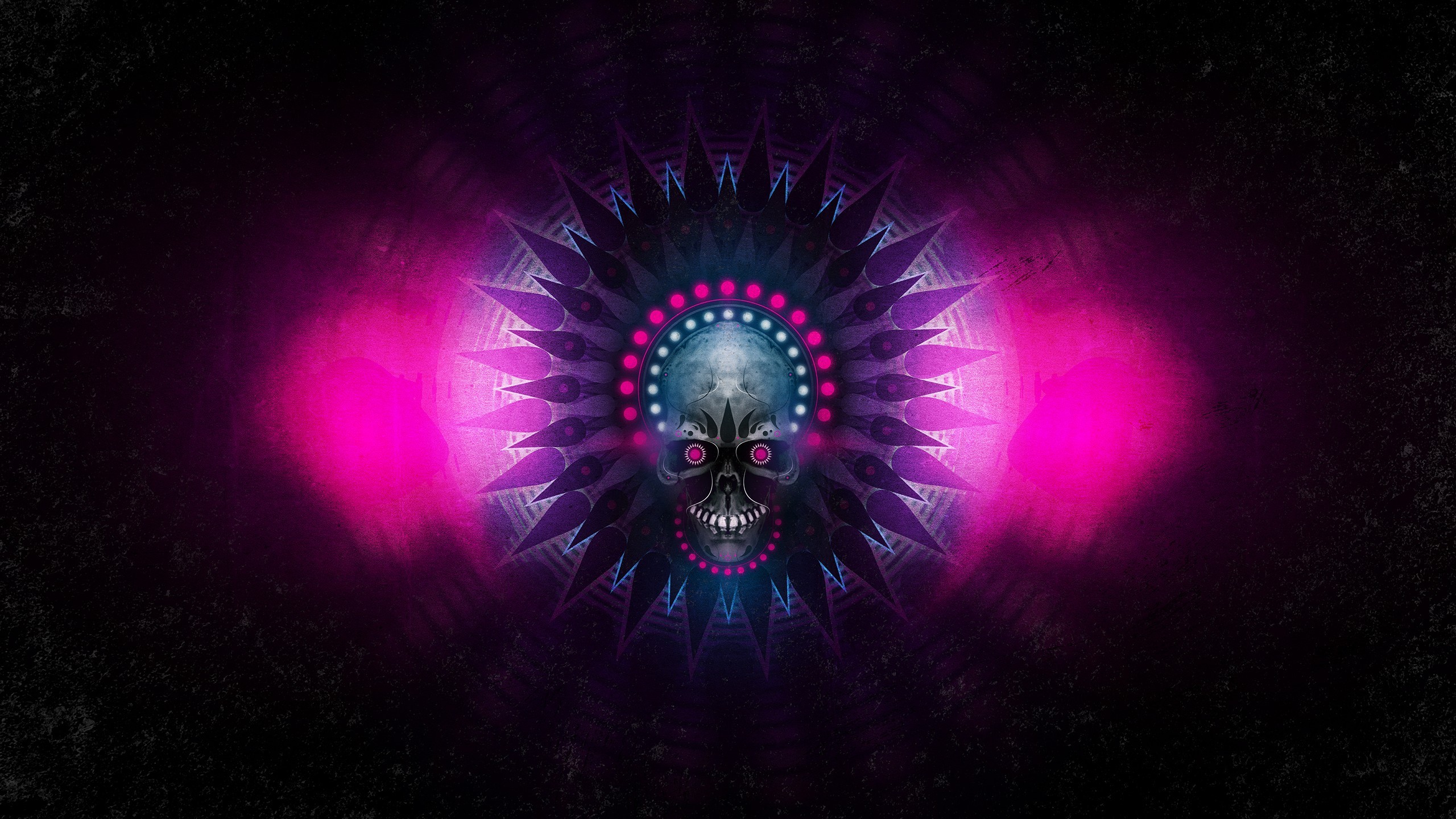 skull, digital art, artist, HD Wallpaper