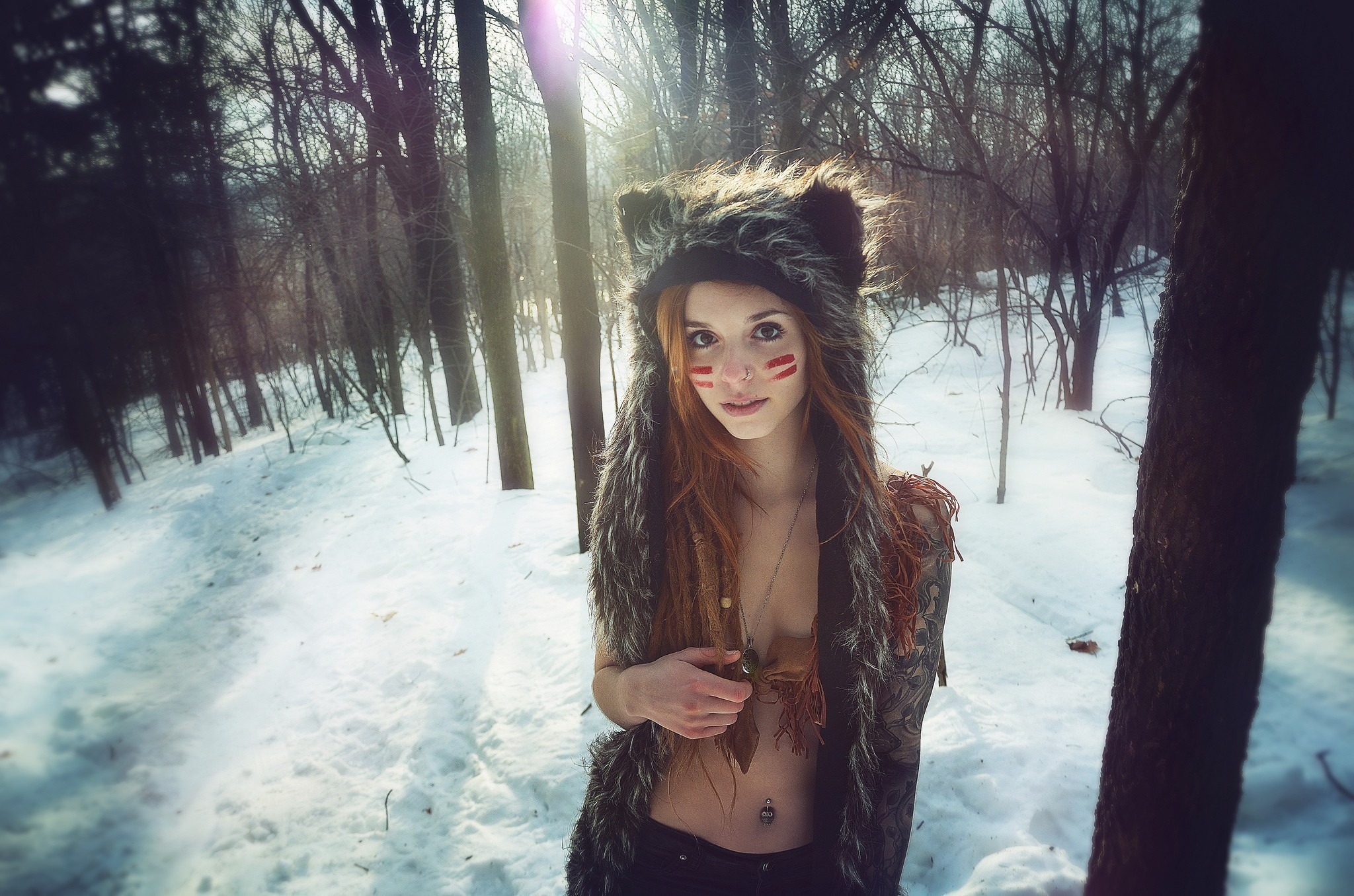 maryann fox, girls, model, HD Wallpaper