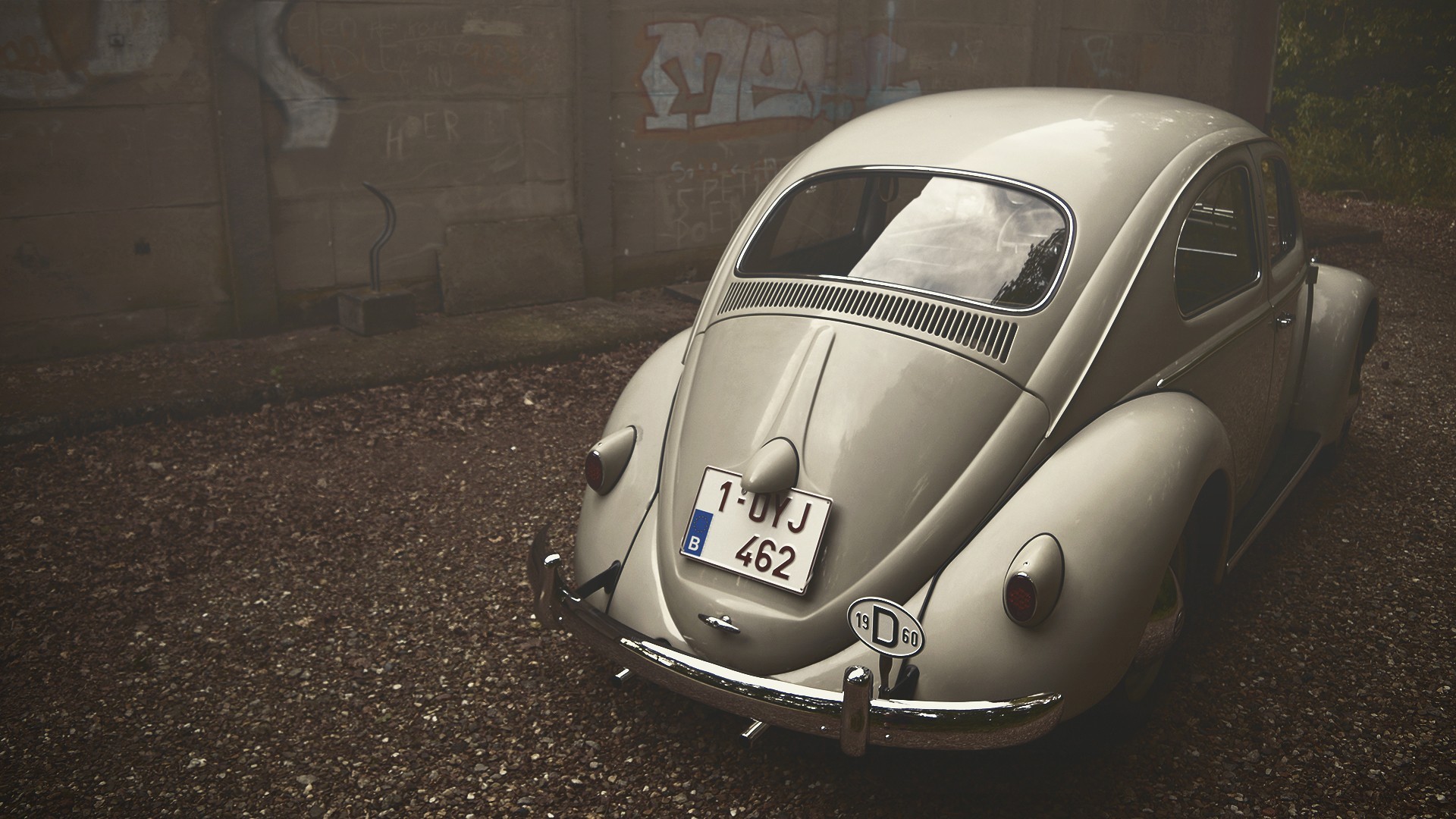 volkswagen, cars, vintage, beetle, HD Wallpaper