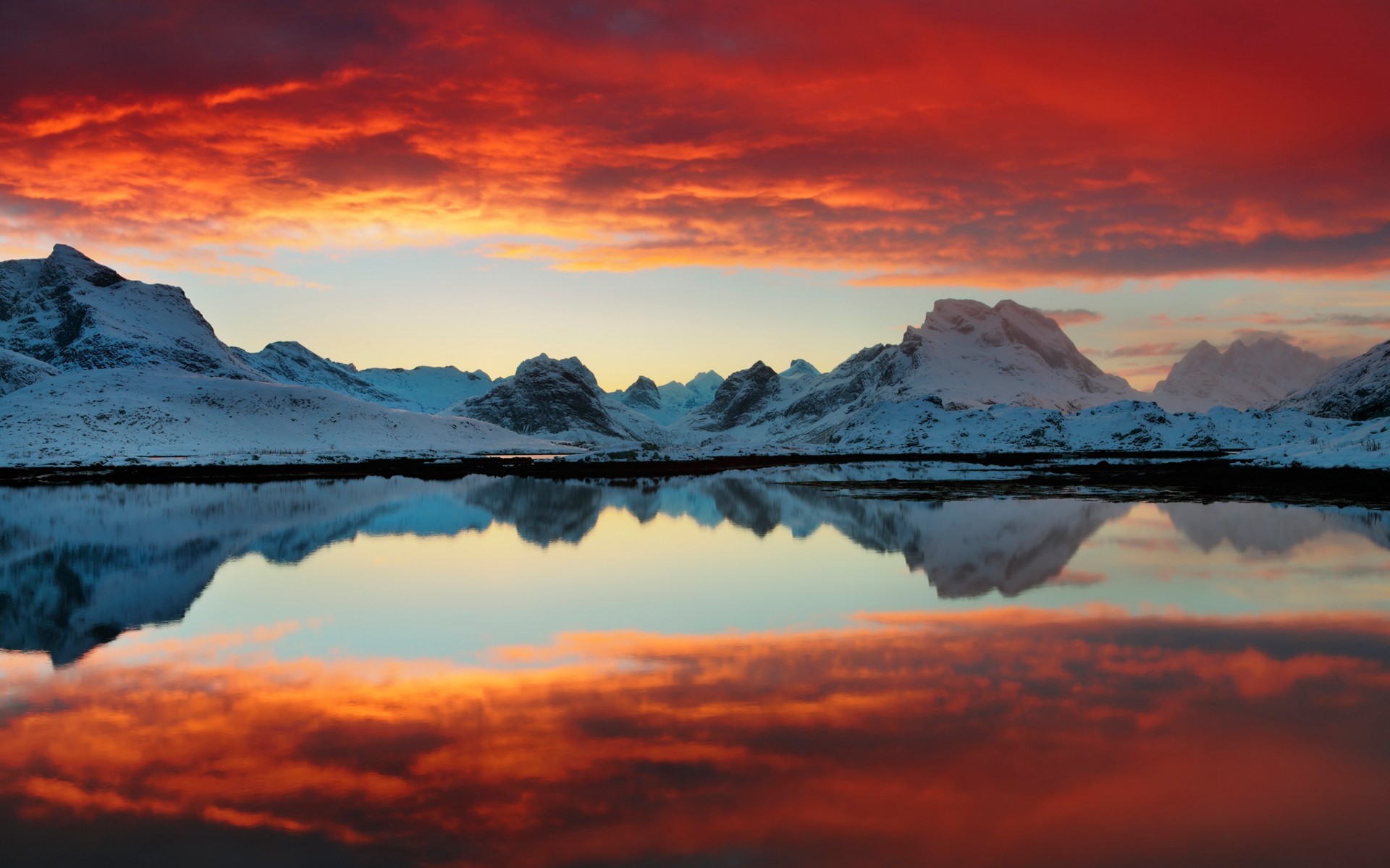 nature, reflections, HD Wallpaper