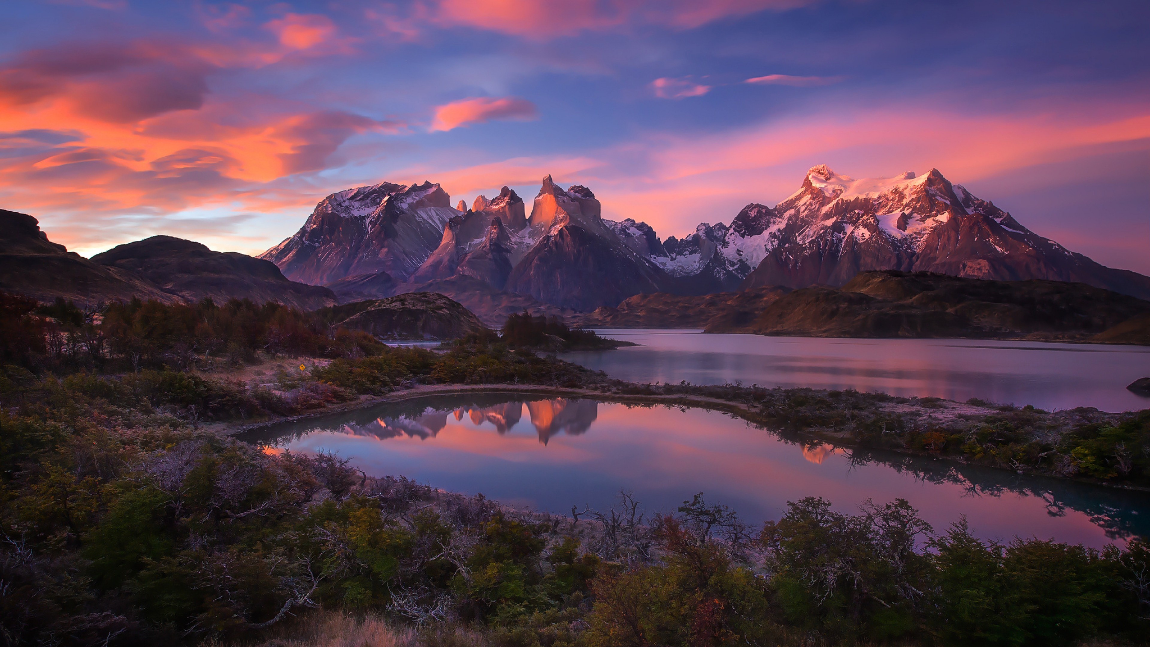 nature, world, lake, mountains, HD Wallpaper