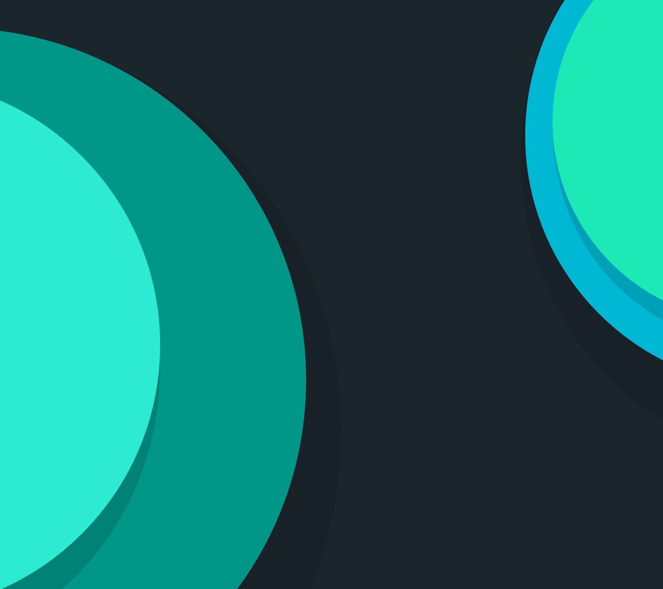 minimalism, circles, artist, digital art, HD Wallpaper