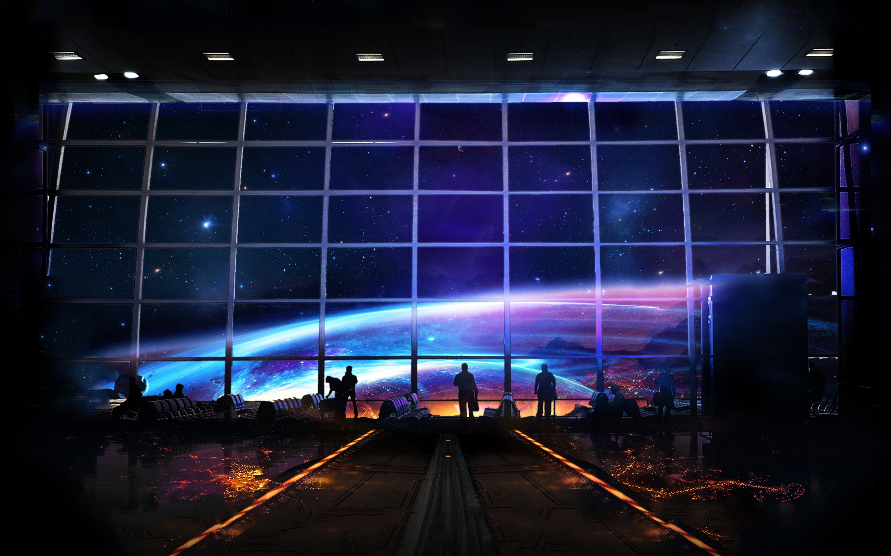 space, digital universe, HD Wallpaper