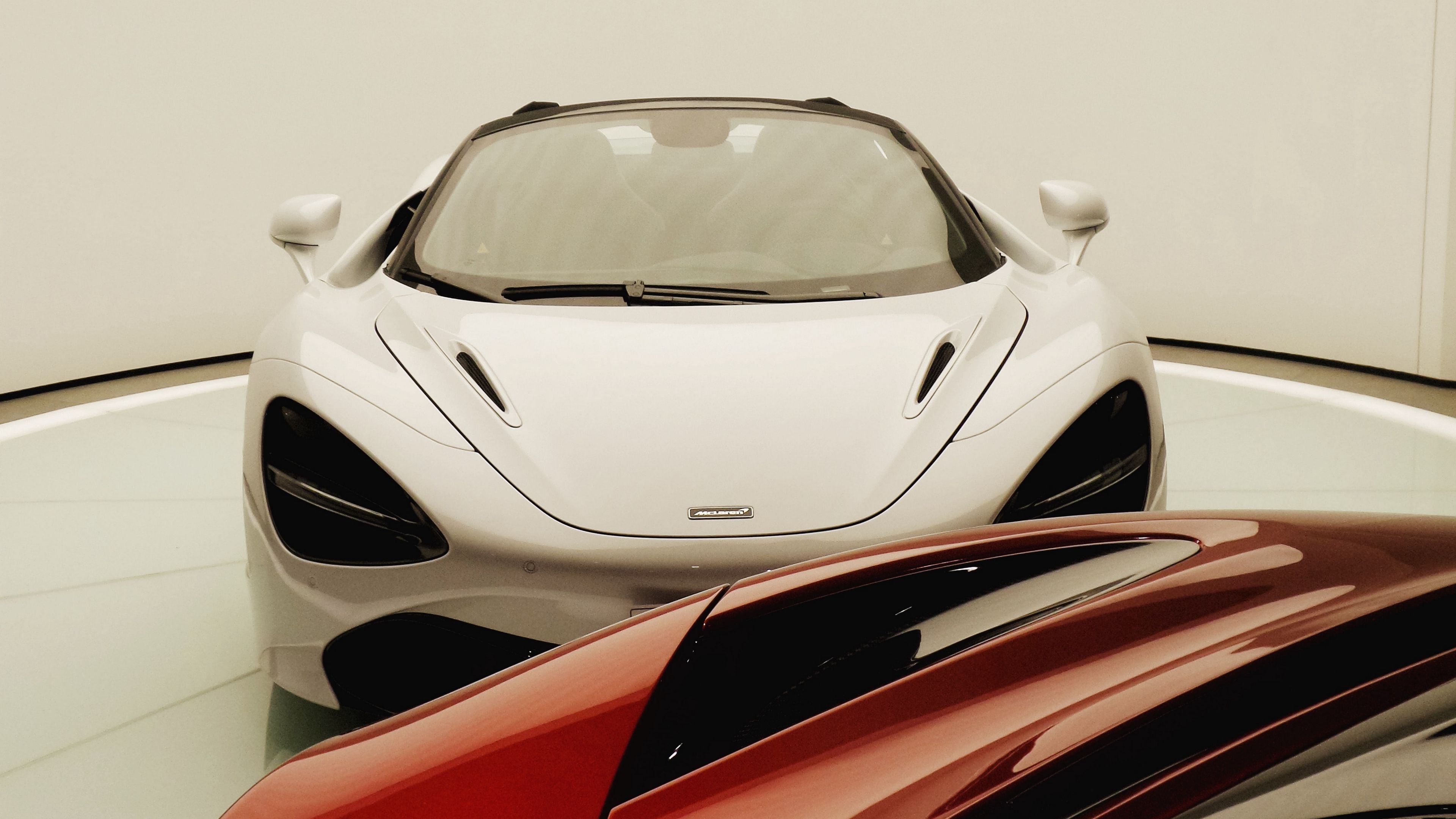 cars, white, red, sportscar, supercar, 4k, HD Wallpaper