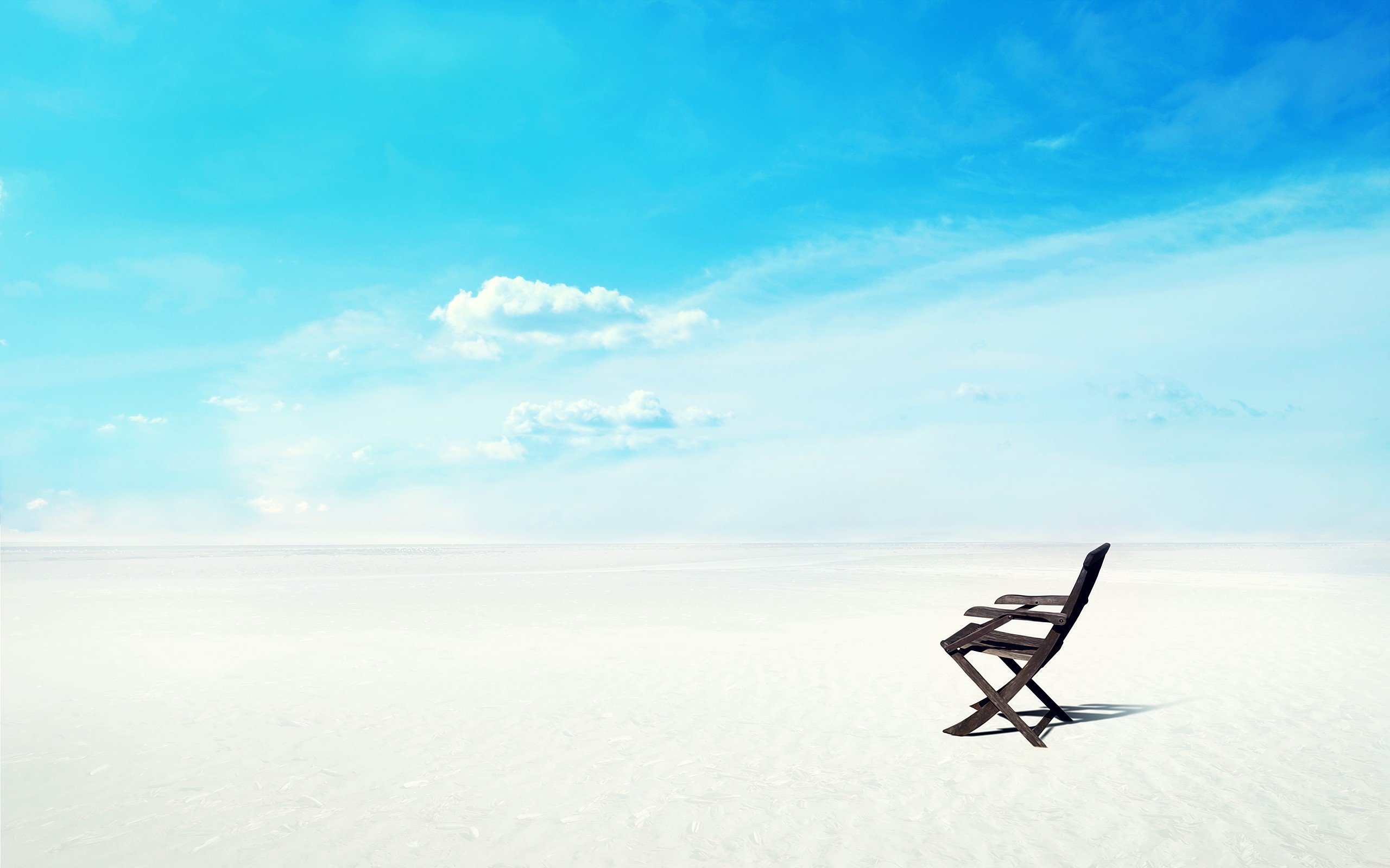 beach, nature, horizon, HD Wallpaper