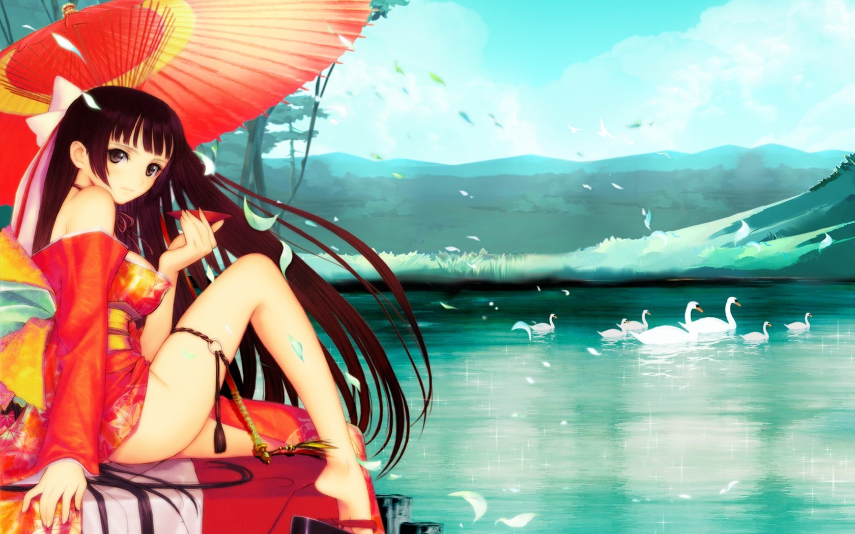 anime, girls, anime girl, HD Wallpaper