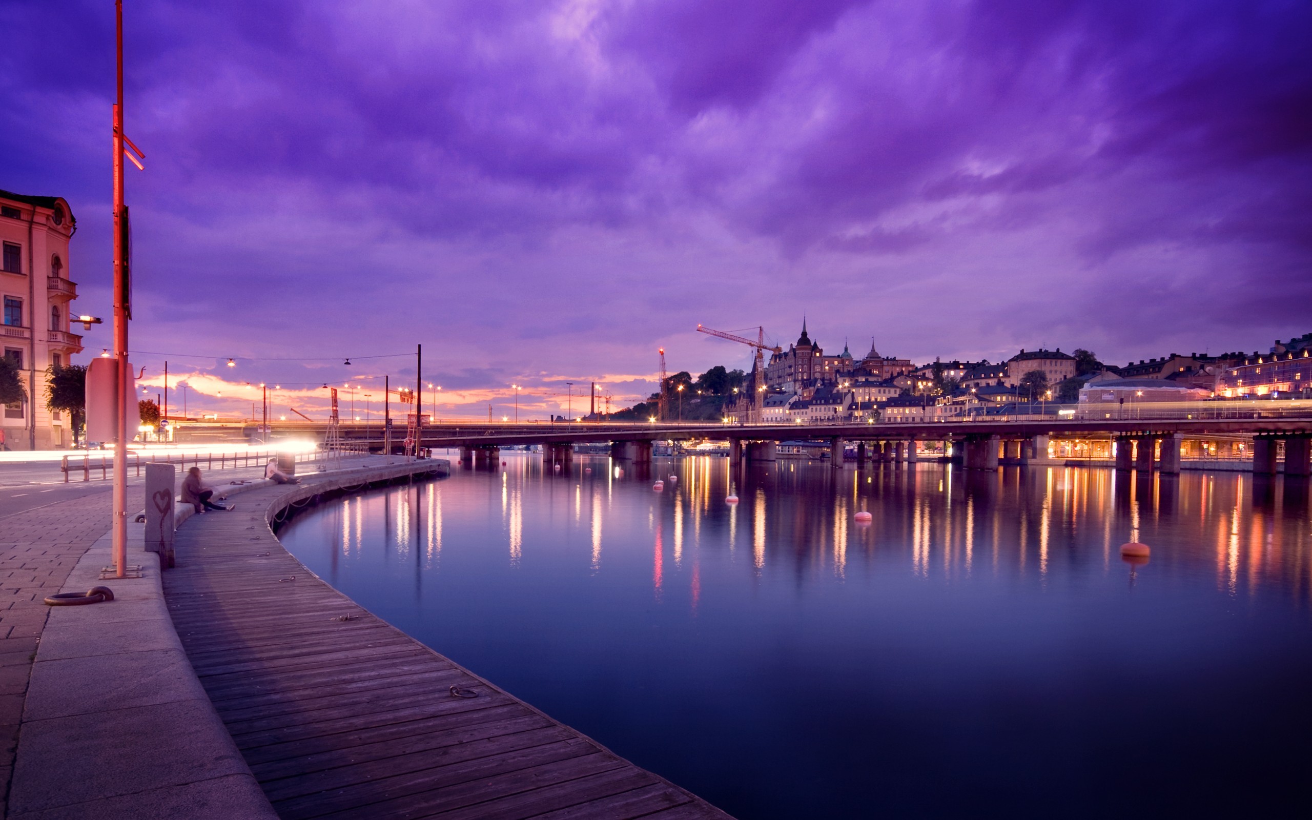 stockholm, city, world, reflections, nature, HD Wallpaper