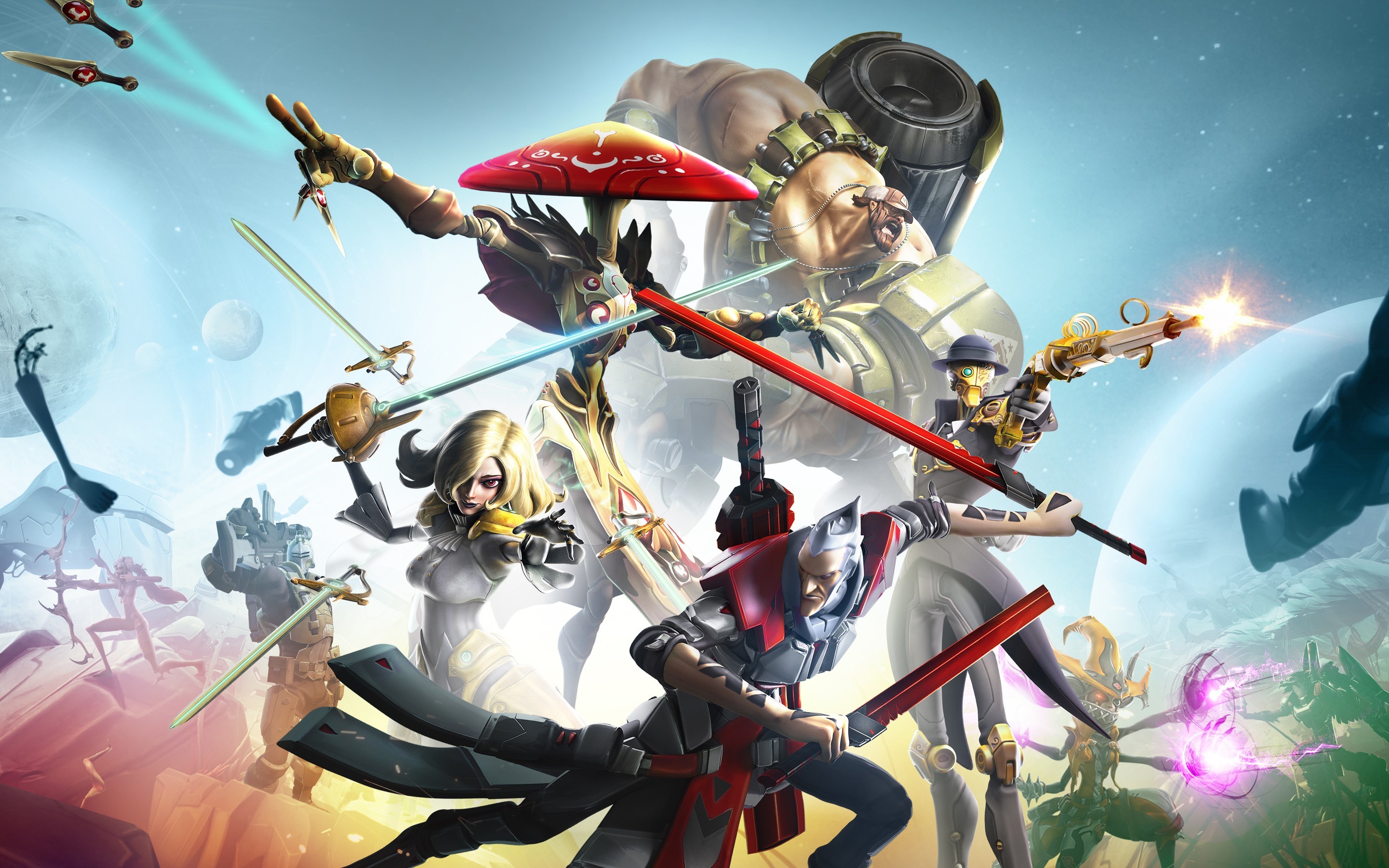 battleborn, games, pc games, xbox games, ps games, HD Wallpaper