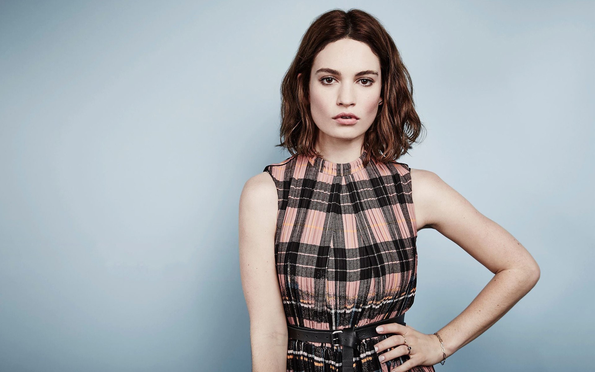 lily james, celebrities, girls, HD Wallpaper