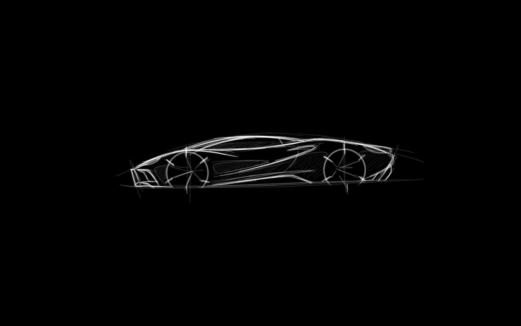 minimalism, cars, art, digital art, HD Wallpaper