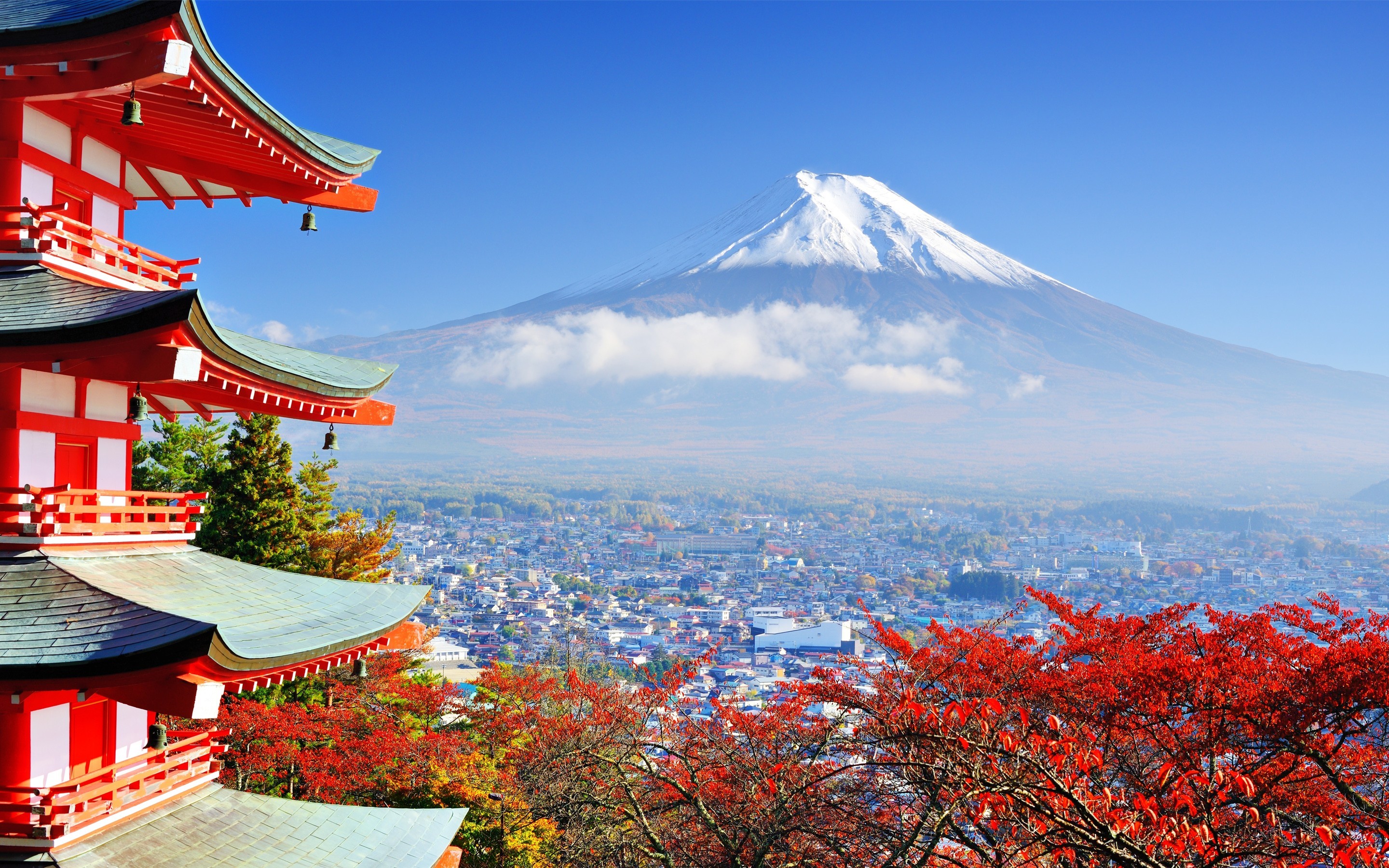 mount fuji, mountains, nature, HD Wallpaper