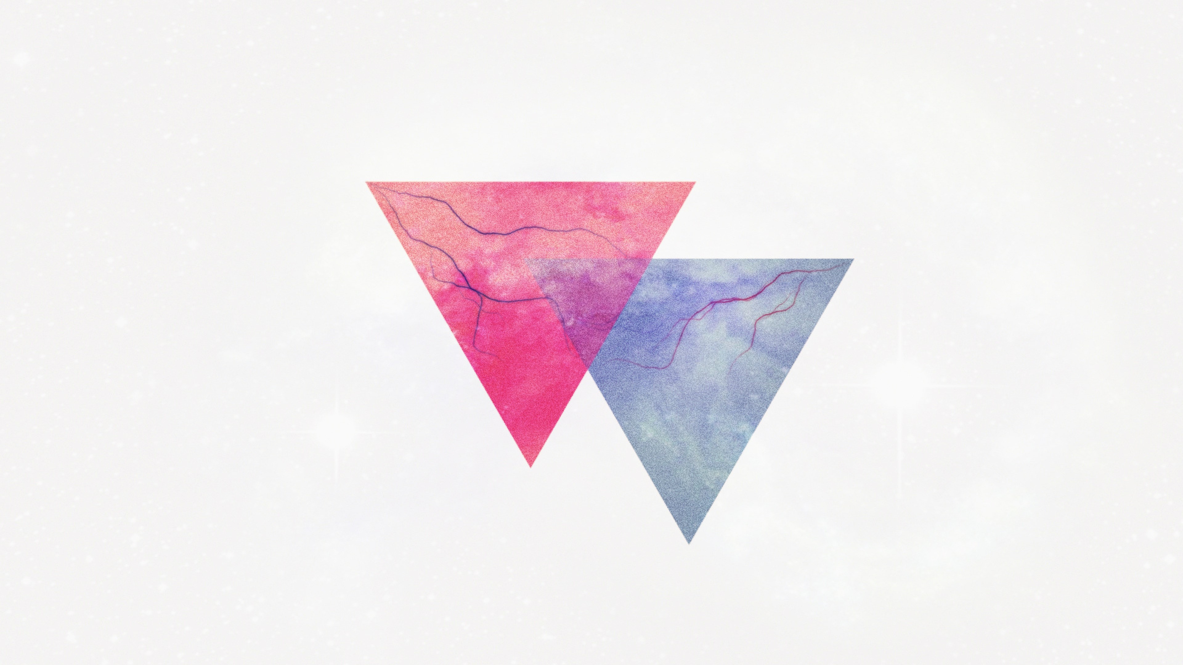 triangle, artist, art, digital art, minimalism, HD Wallpaper