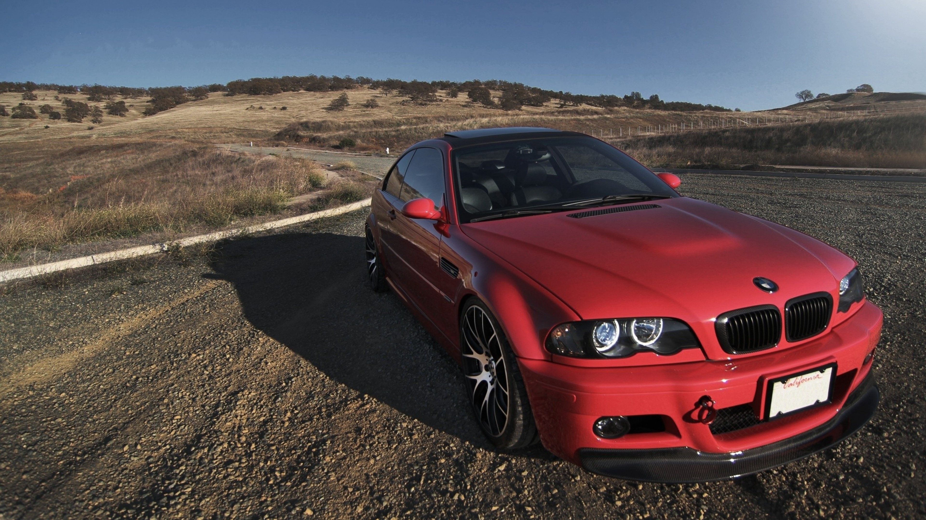 bmw, cars, red, HD Wallpaper