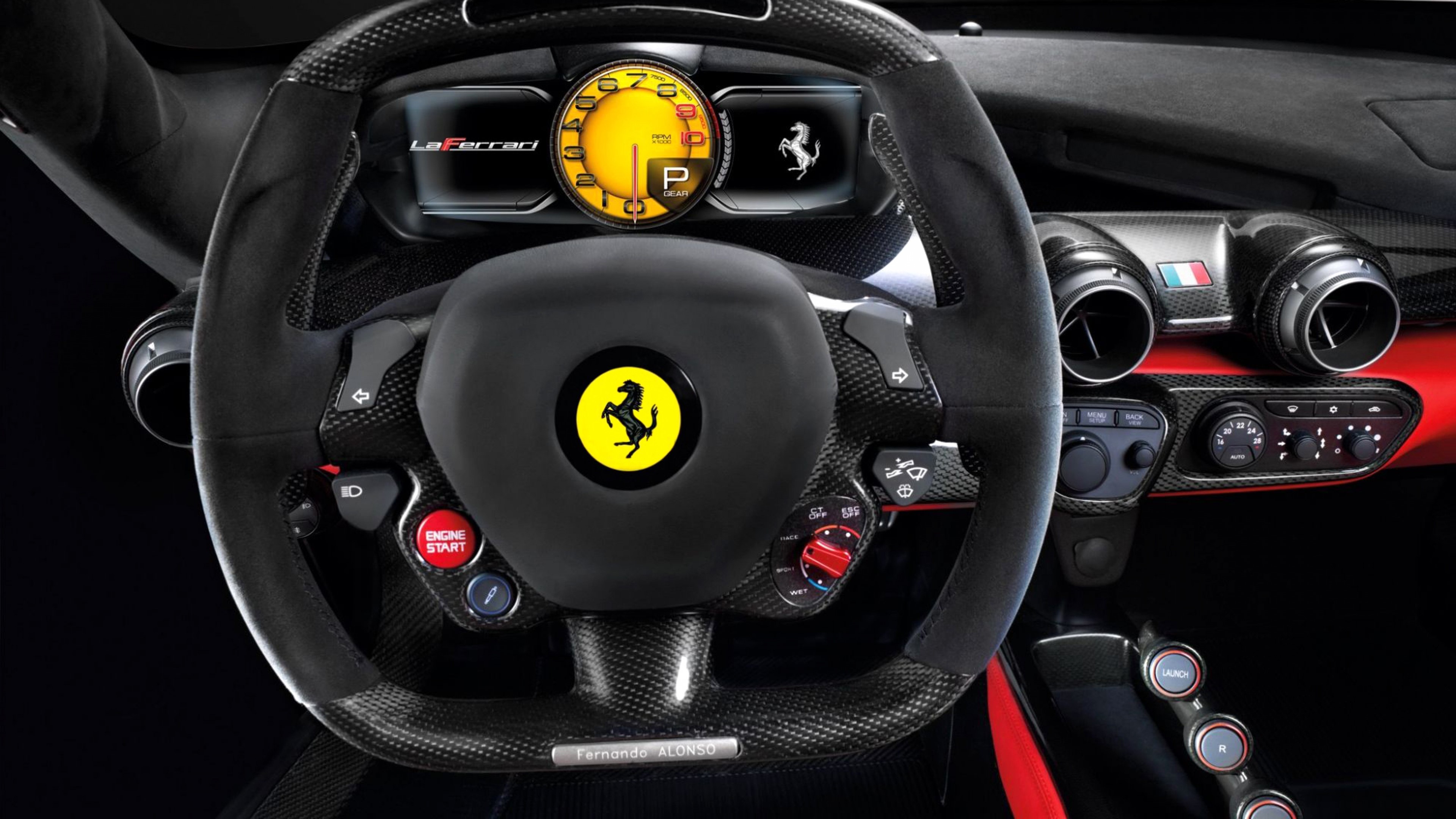 ferrari, cars, red, HD Wallpaper