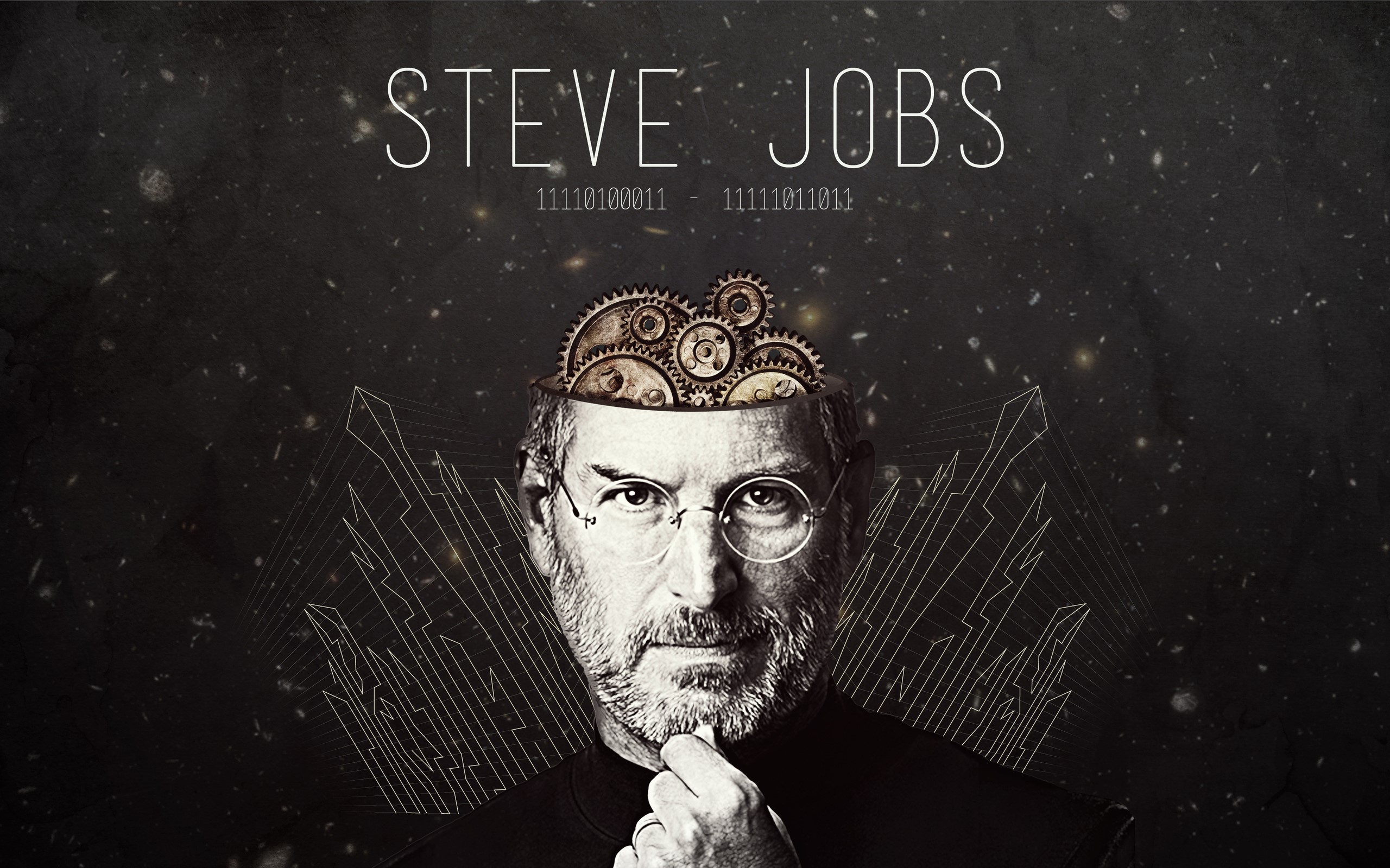people, steve jobs, inspiration, typography, HD Wallpaper
