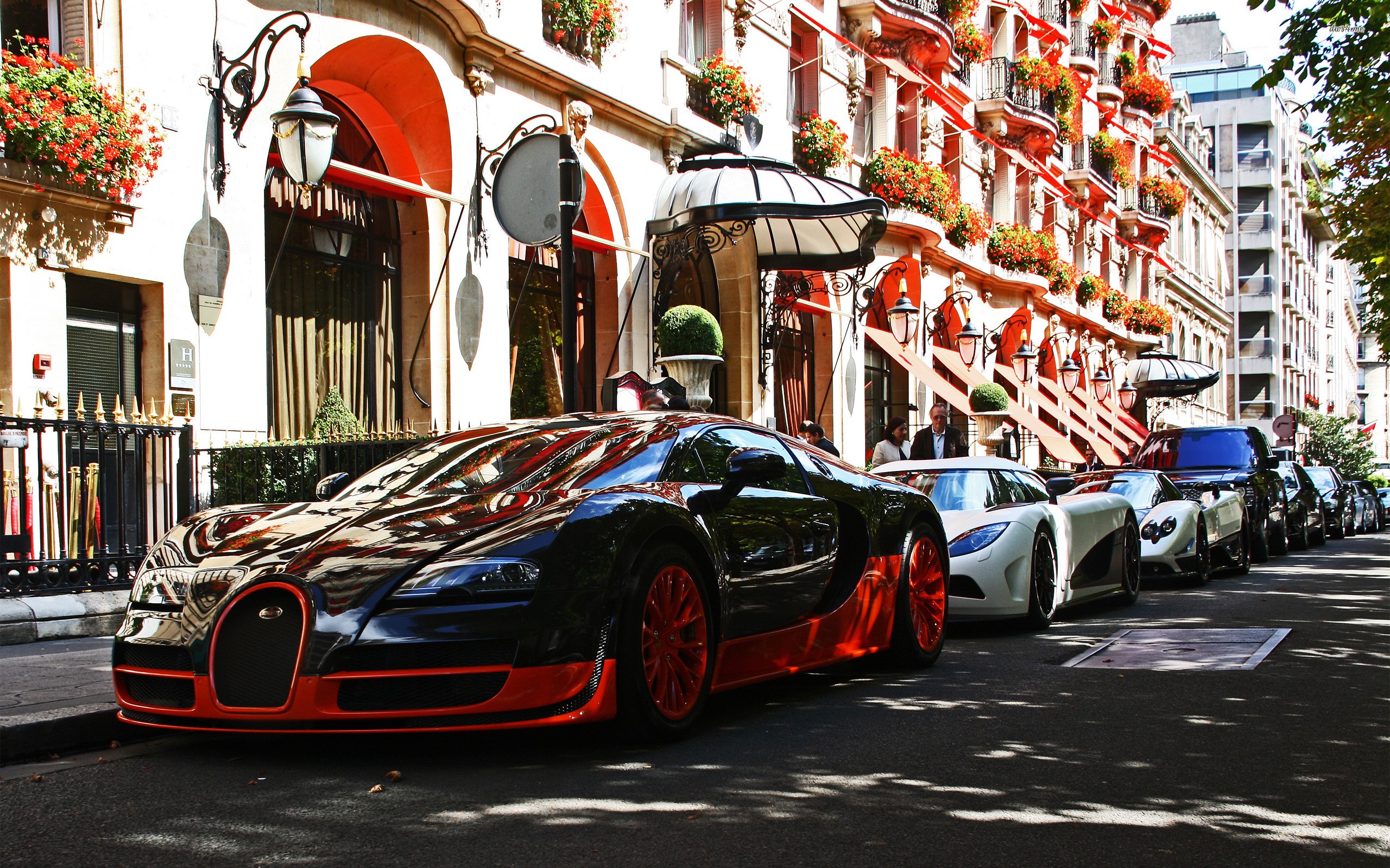 bugatti veyron, cars, HD Wallpaper