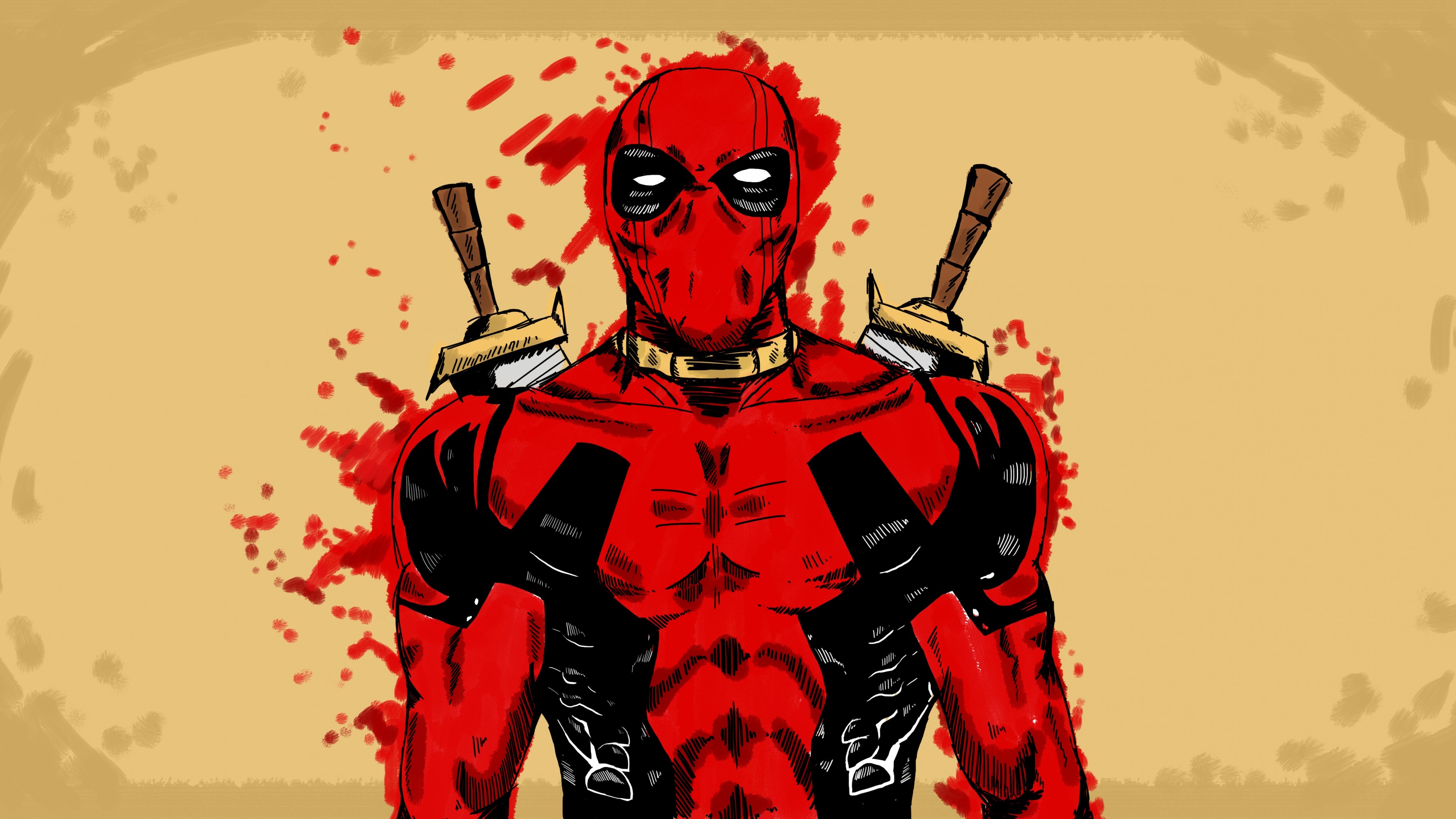 deadpool, movies, marvel comics, artist, HD Wallpaper