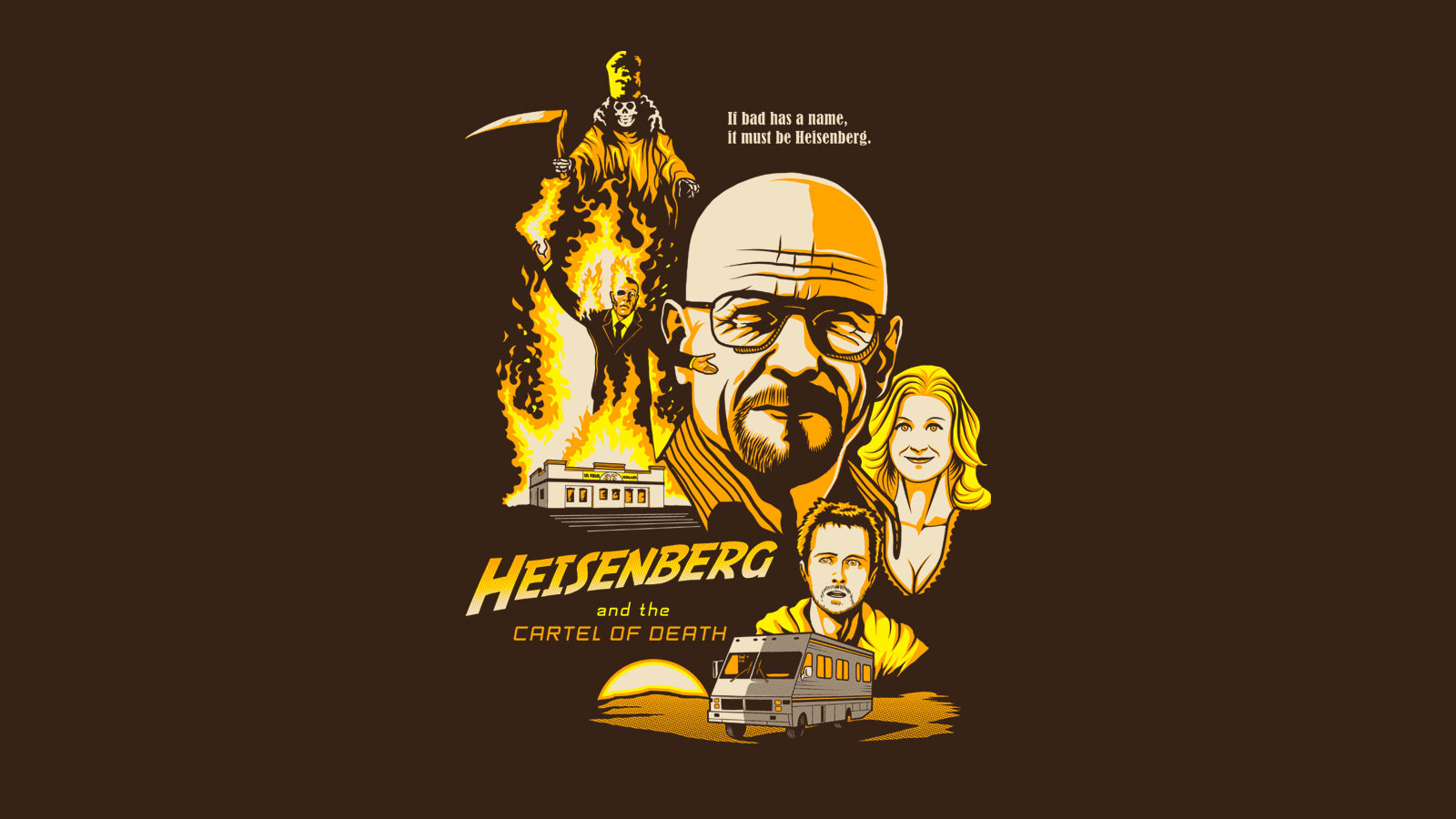 breaking bad, tv shows, characters, art, artist, comments, digital art, HD Wallpaper