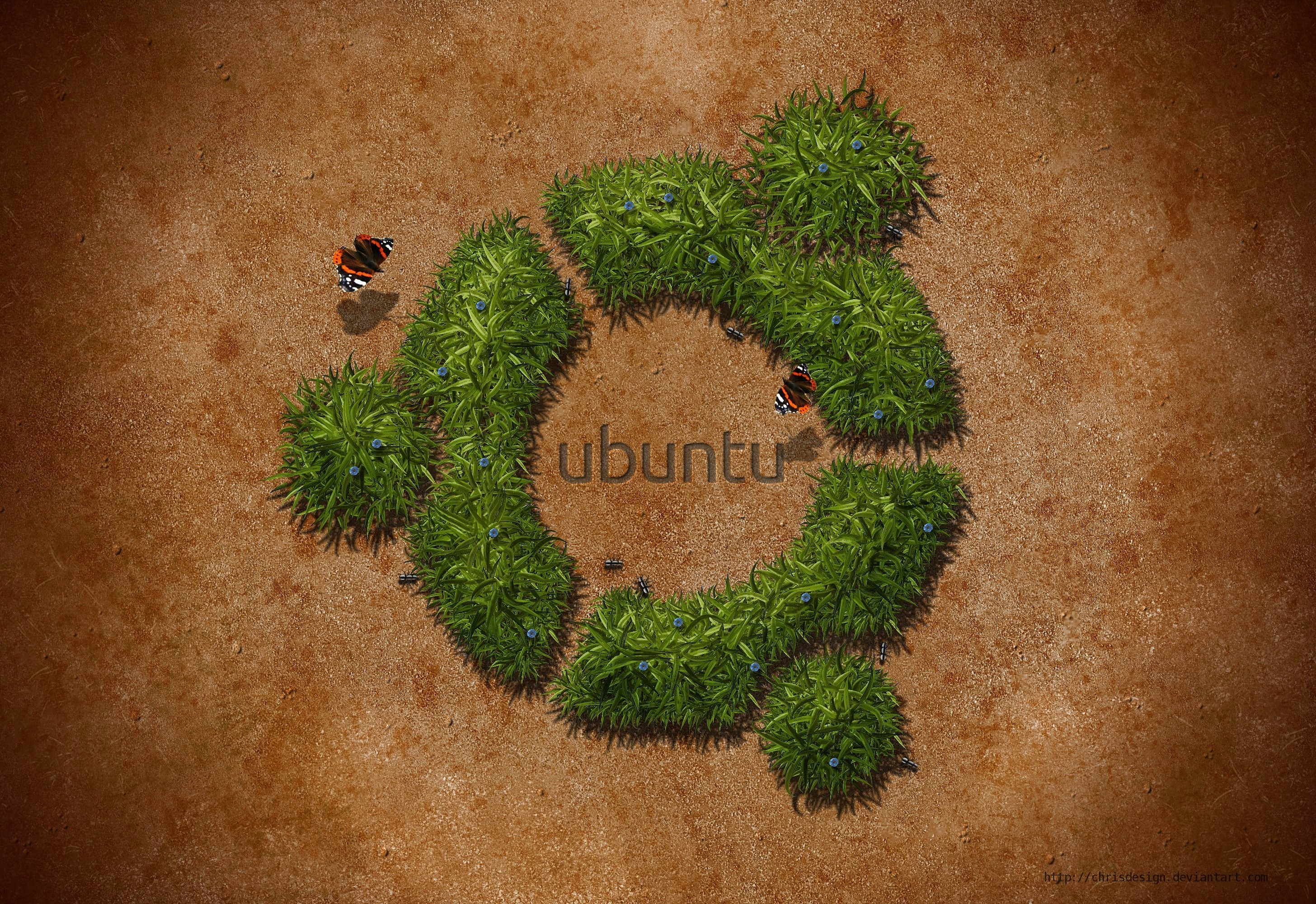 ubuntu, linux, logo, computer, HD Wallpaper