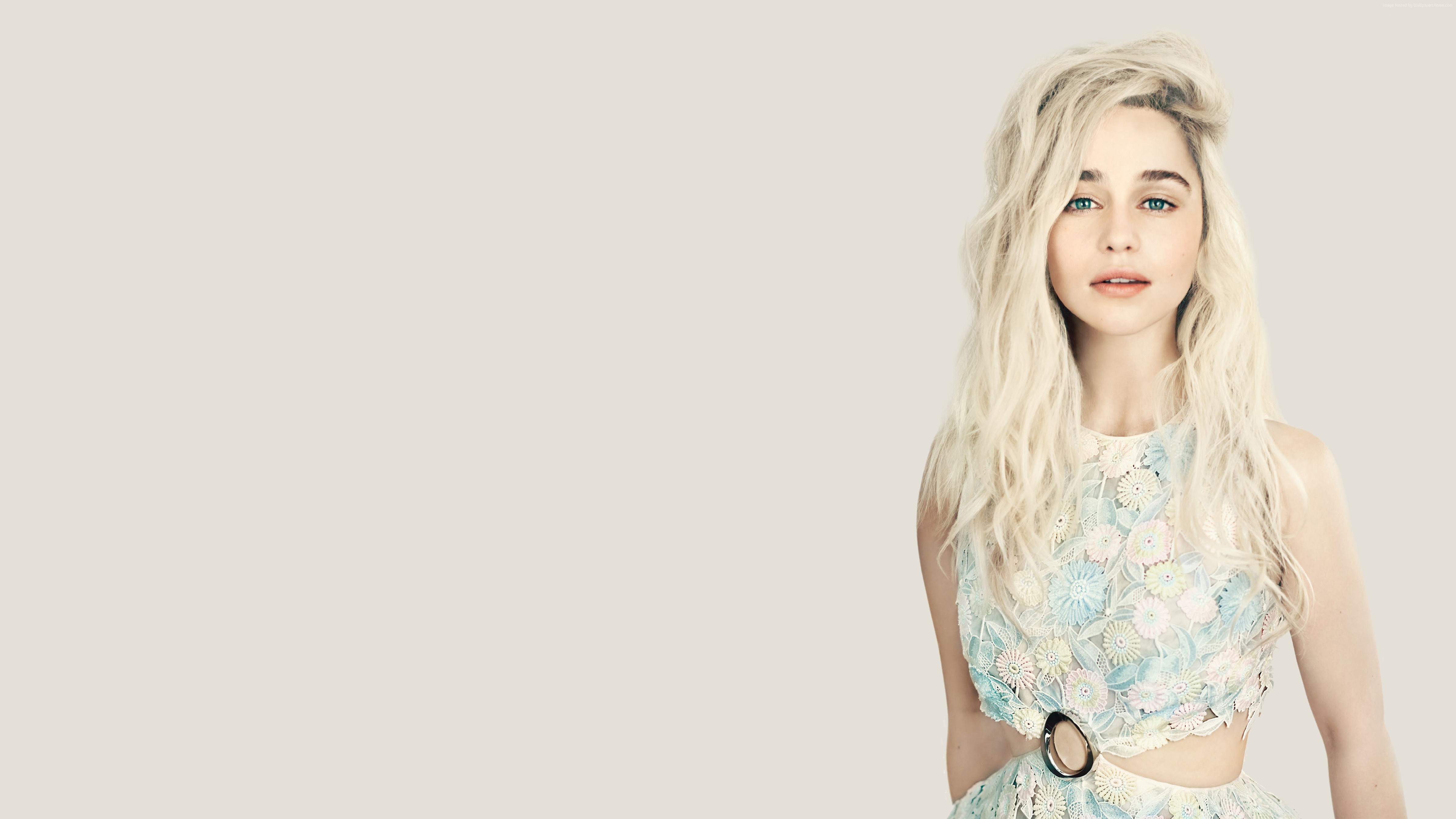 emilia clarke, game of thrones, tv shows, celebrities, HD Wallpaper