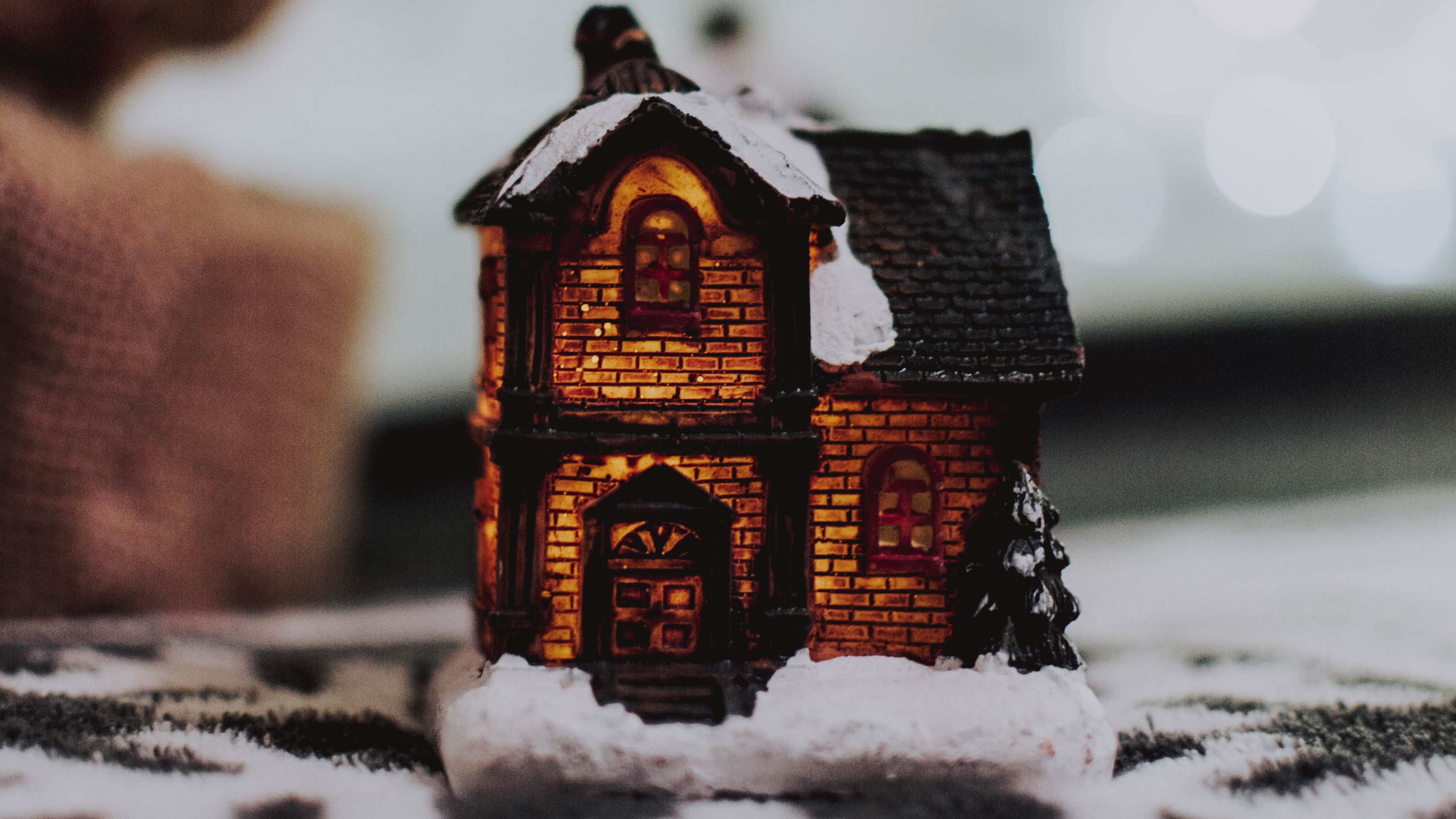 house, decorative, decoration, toy, crafts, 4k, HD Wallpaper